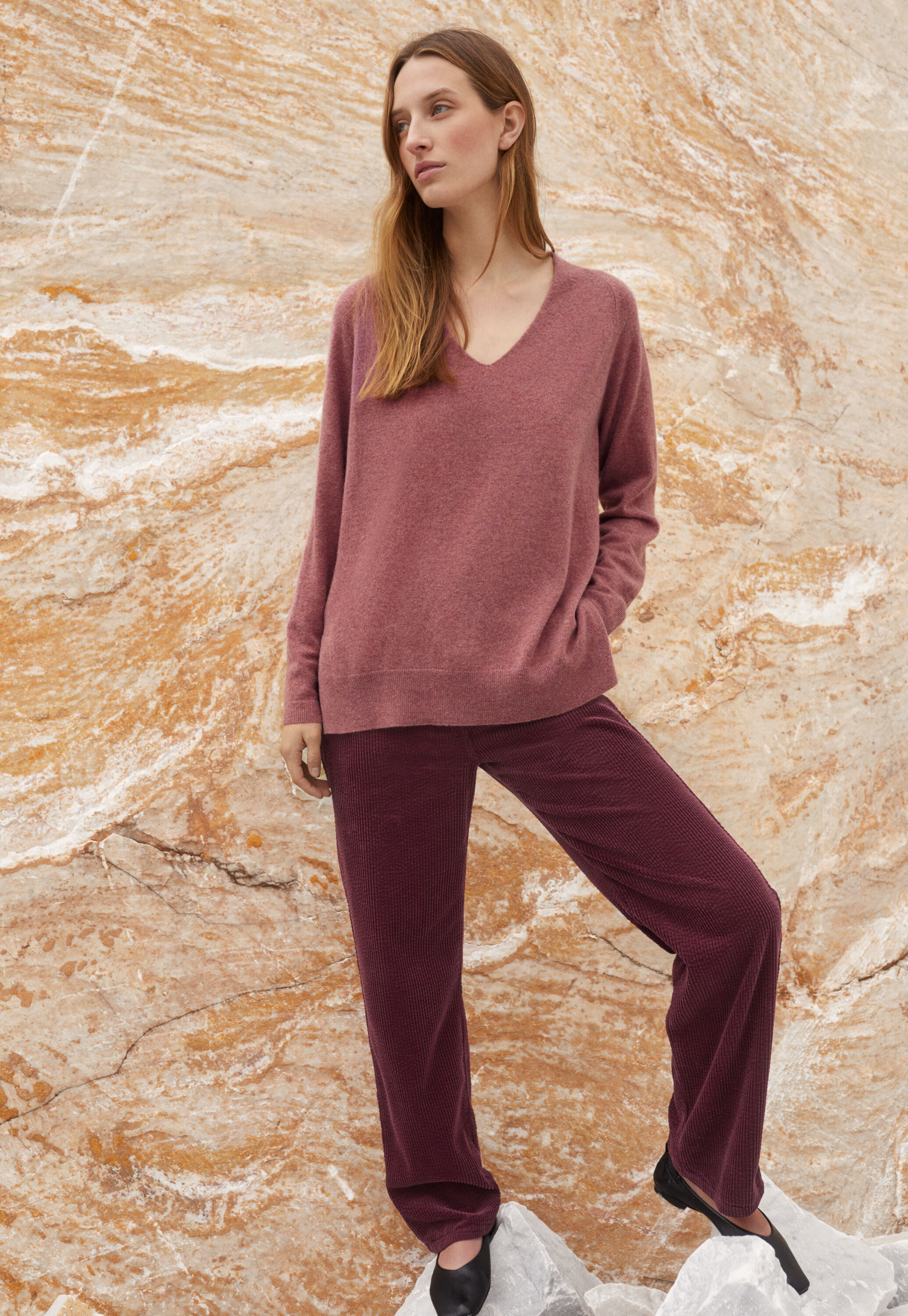 Tapered trousers