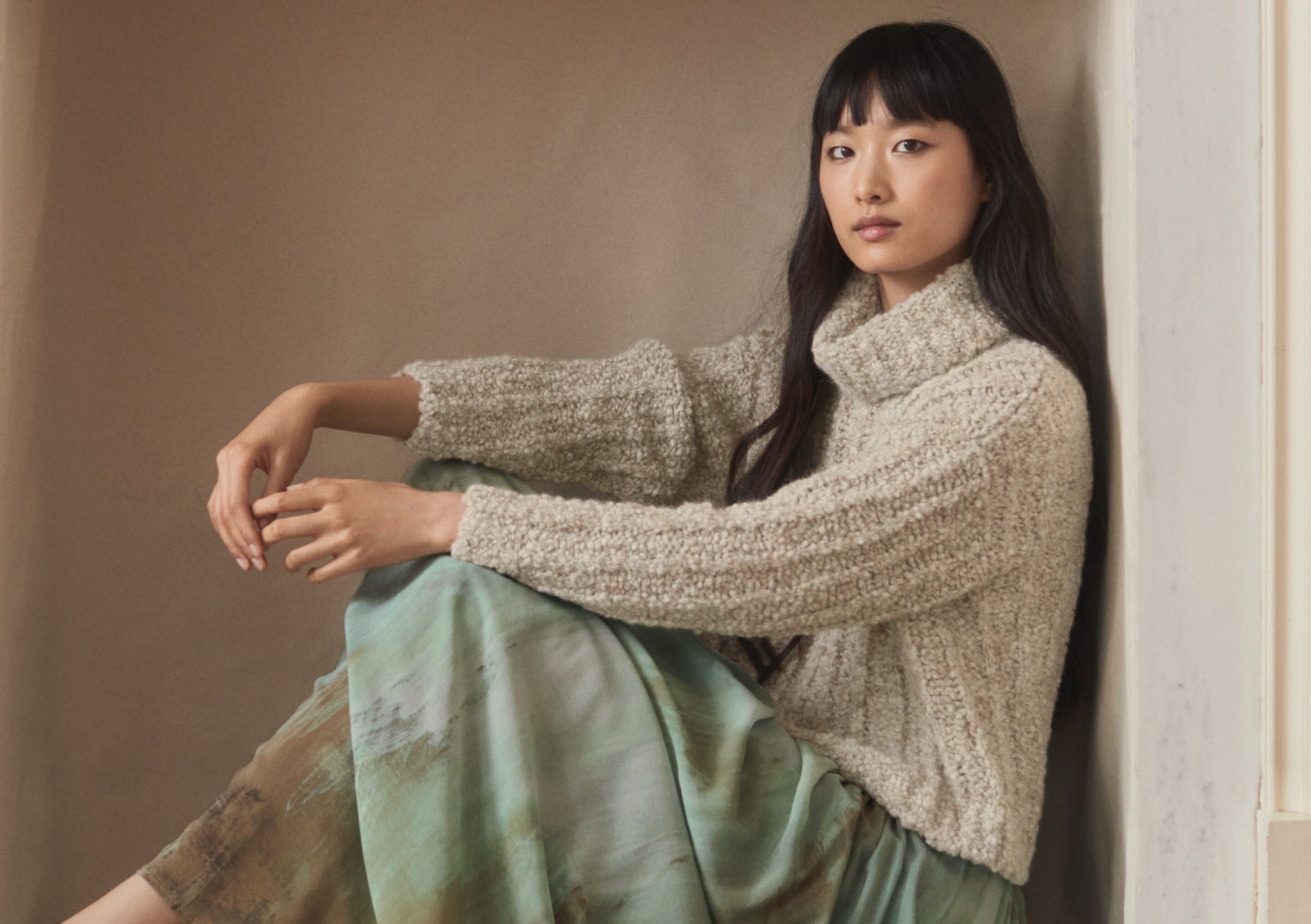 Round-neck sweater