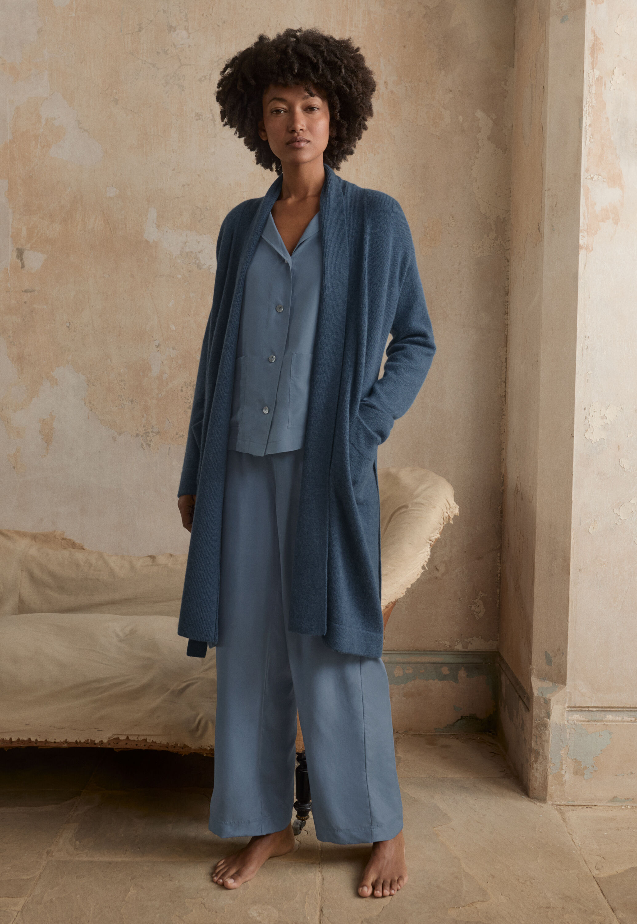 Silk pyjamas