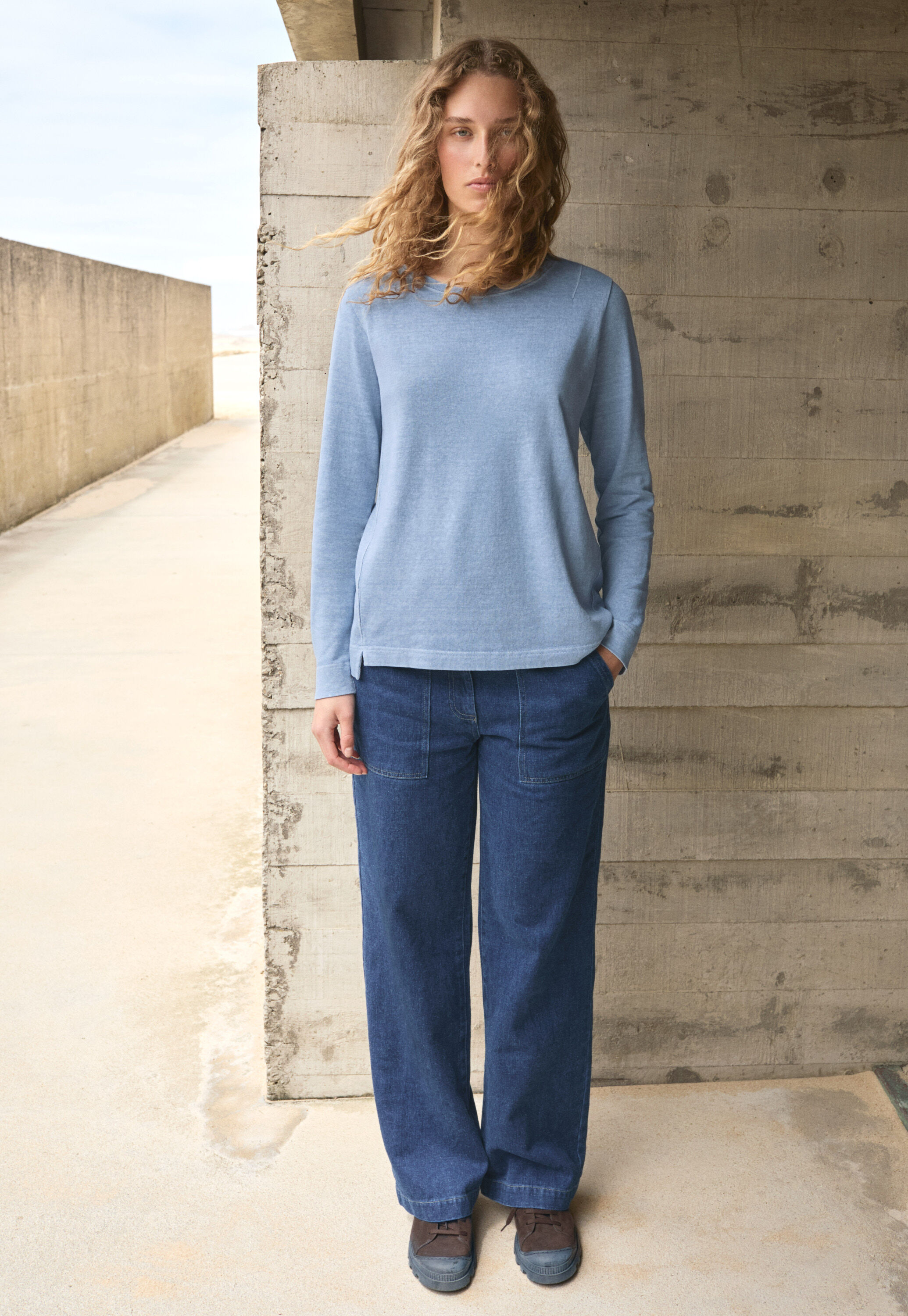 Button-through dress