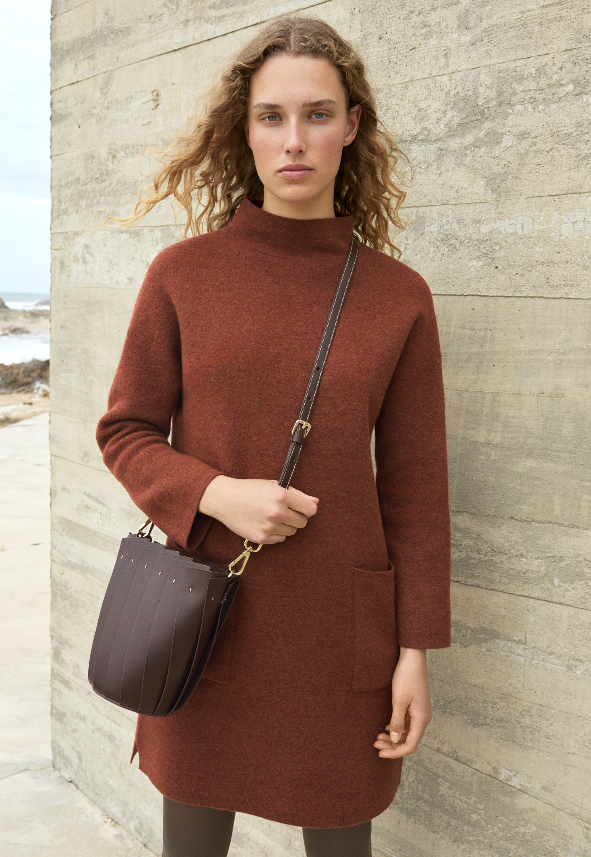 Patch-pocket dress