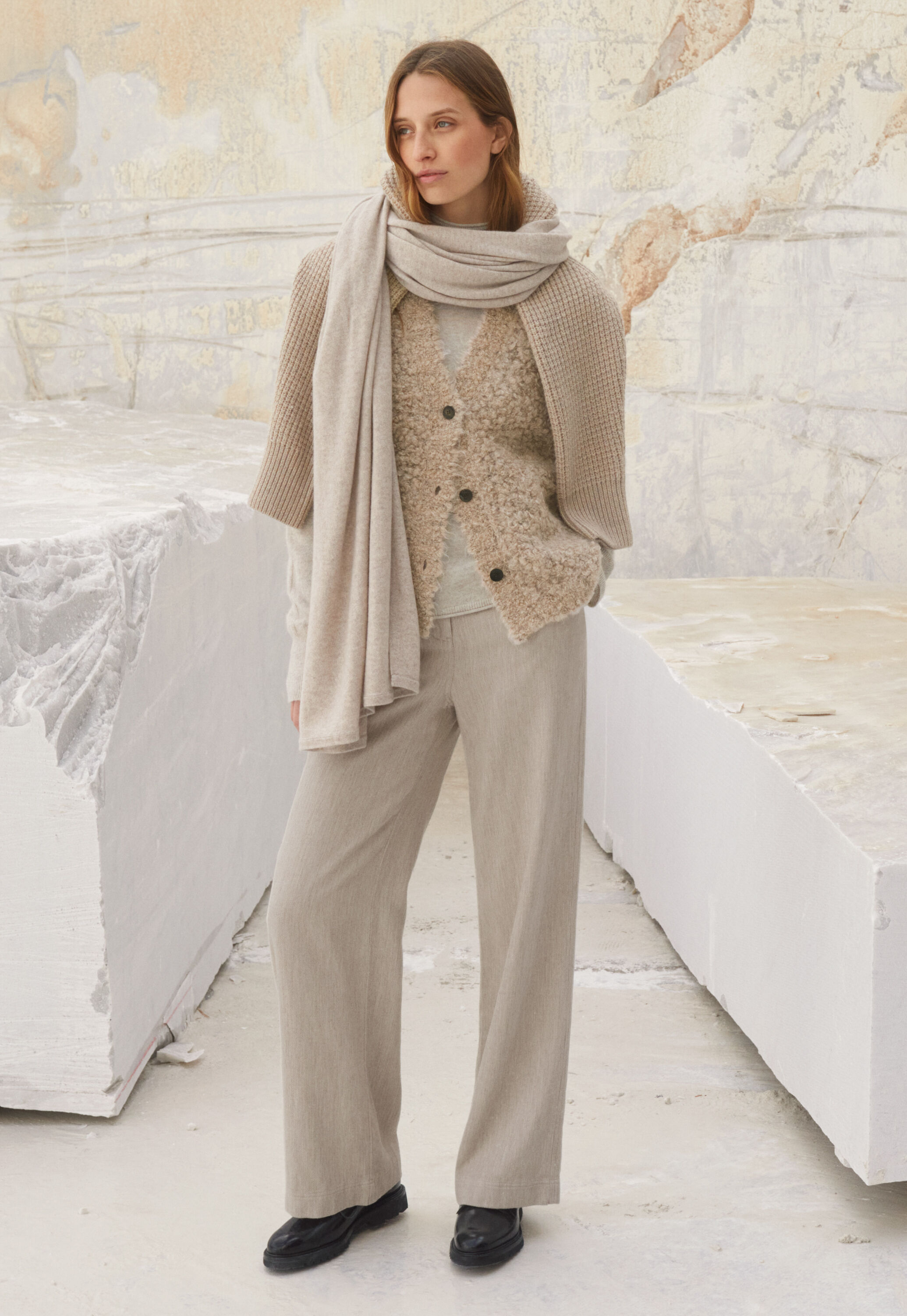 Knitted waistcoat