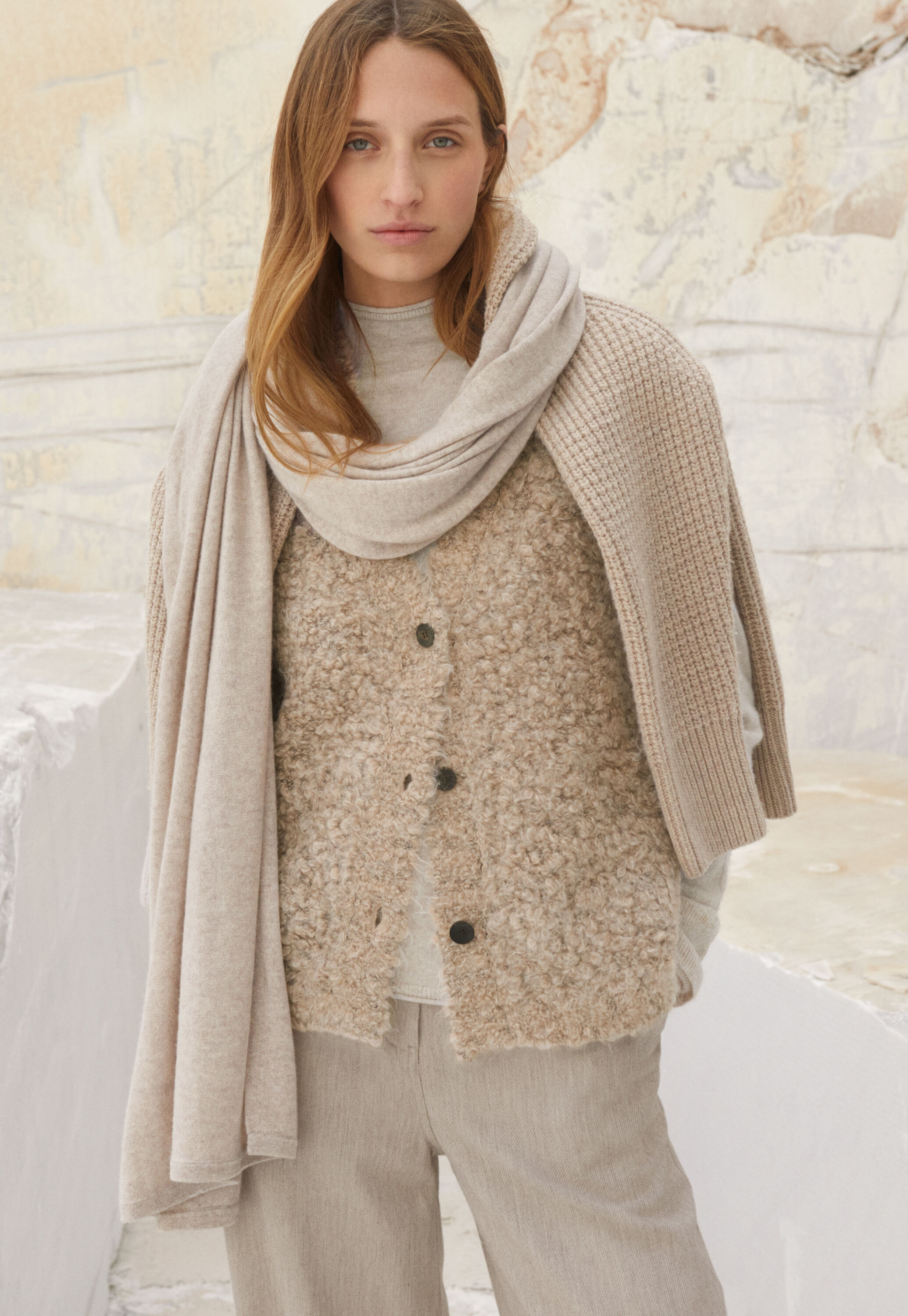Knitted waistcoat