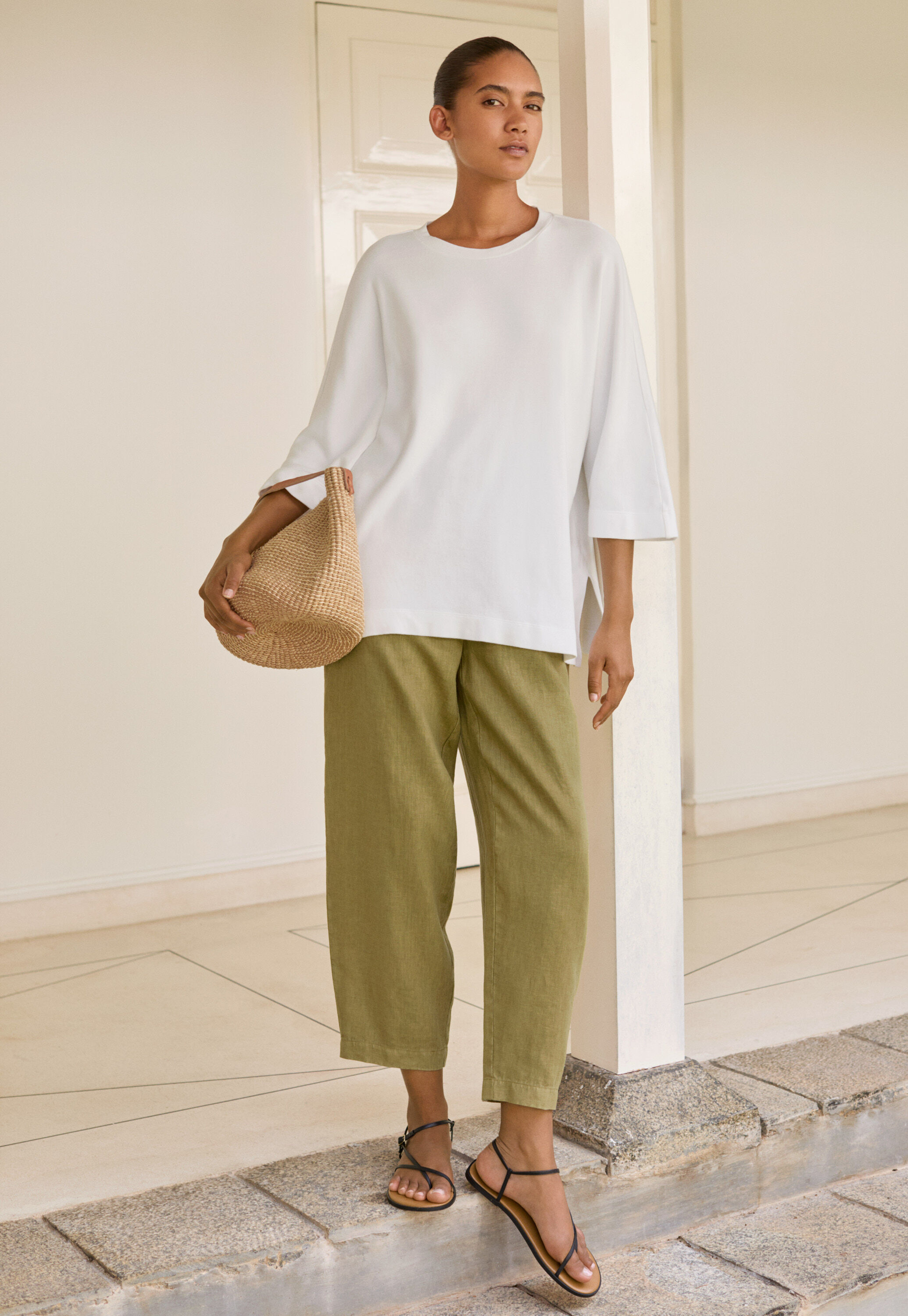 Cropped trousers
