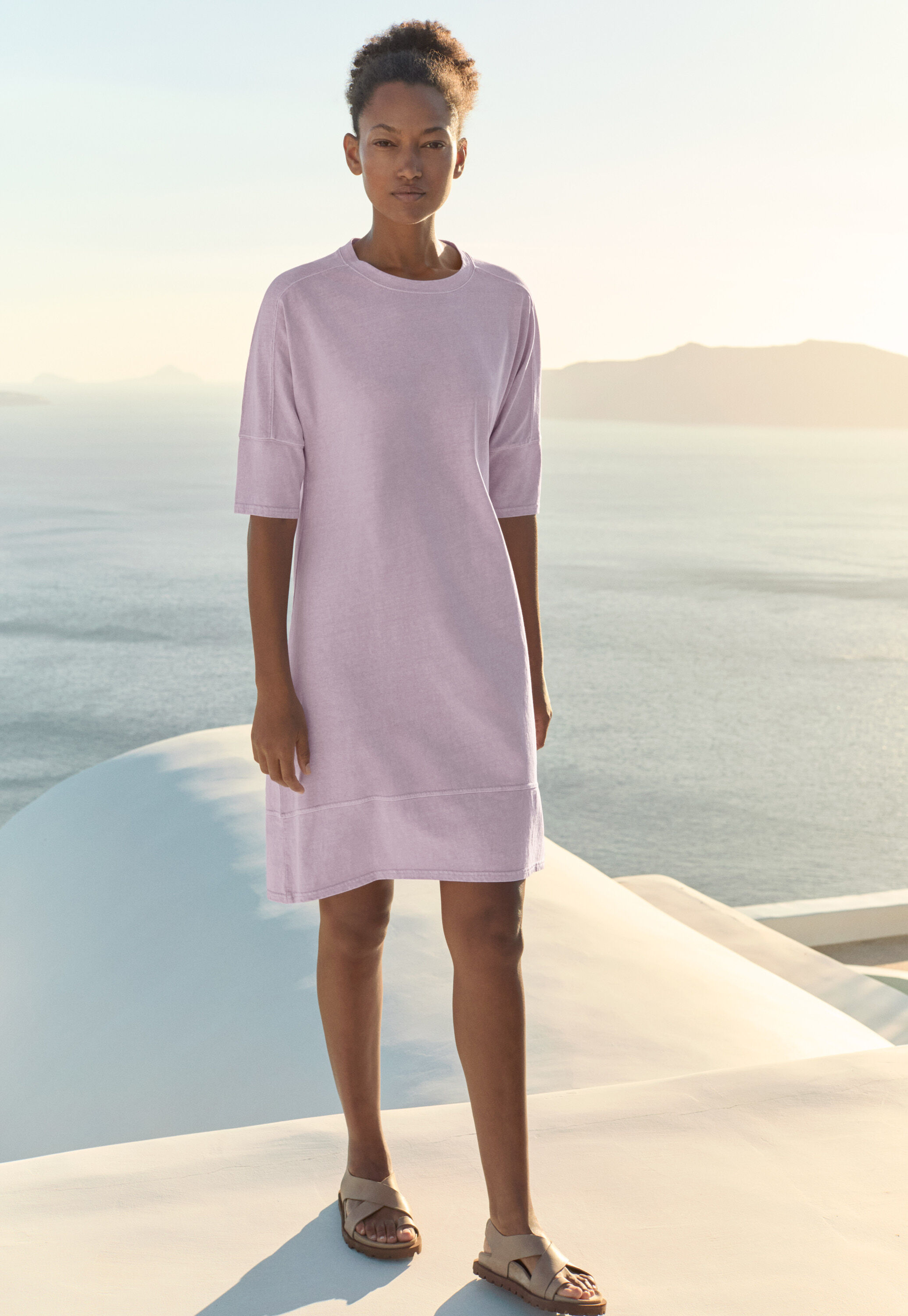 Checked dress