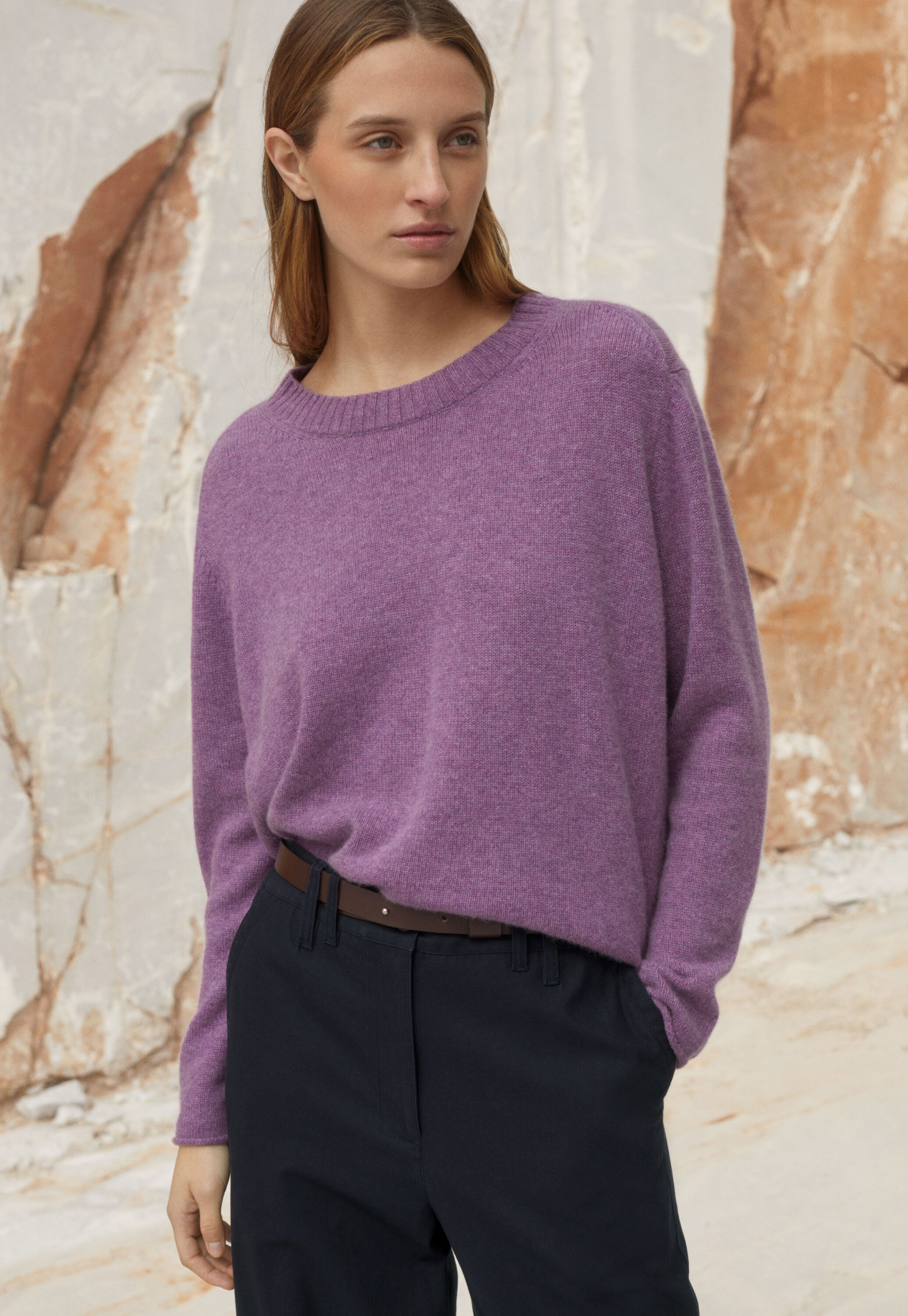Round-neck sweater