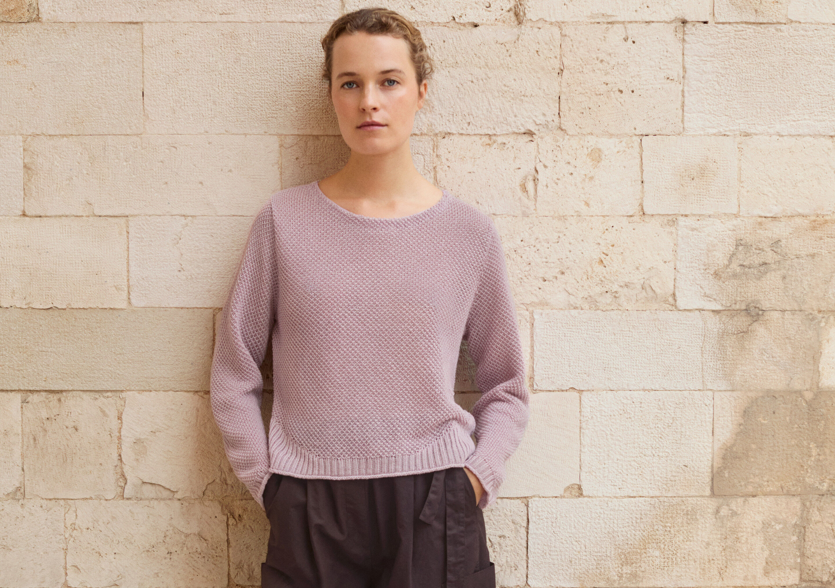 Round-neck sweater