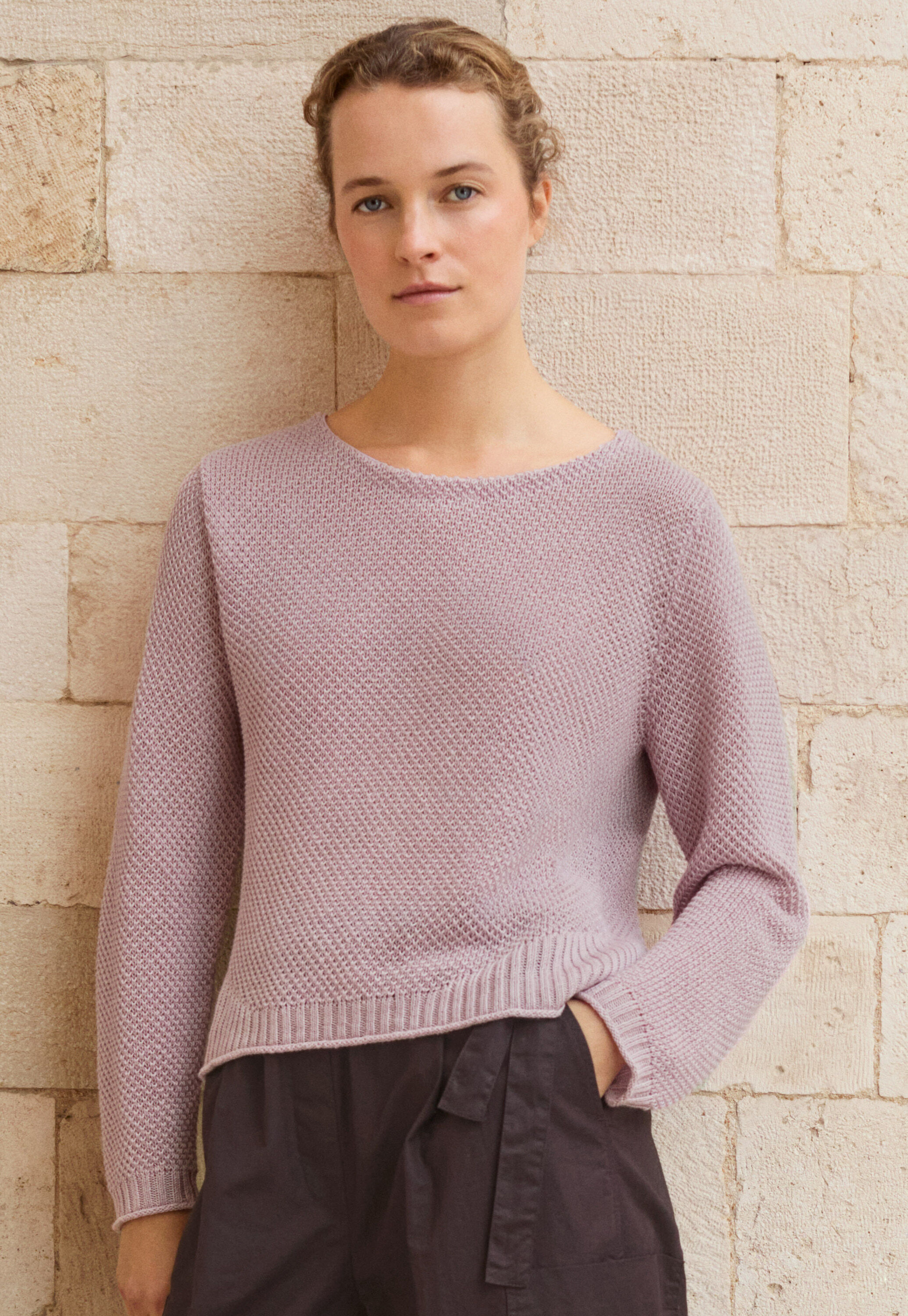 Round-neck sweater