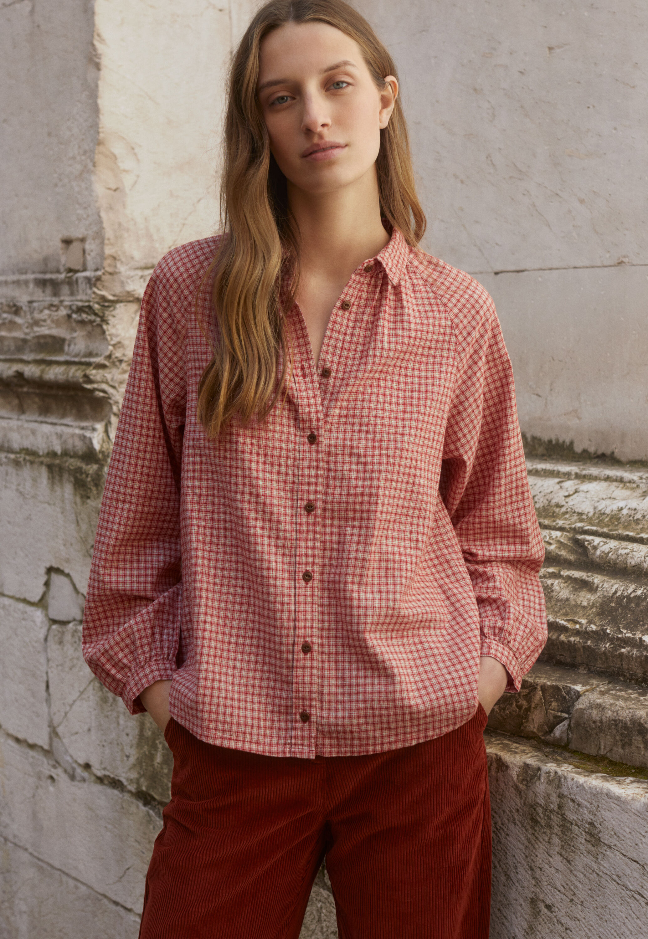 Checked shirt