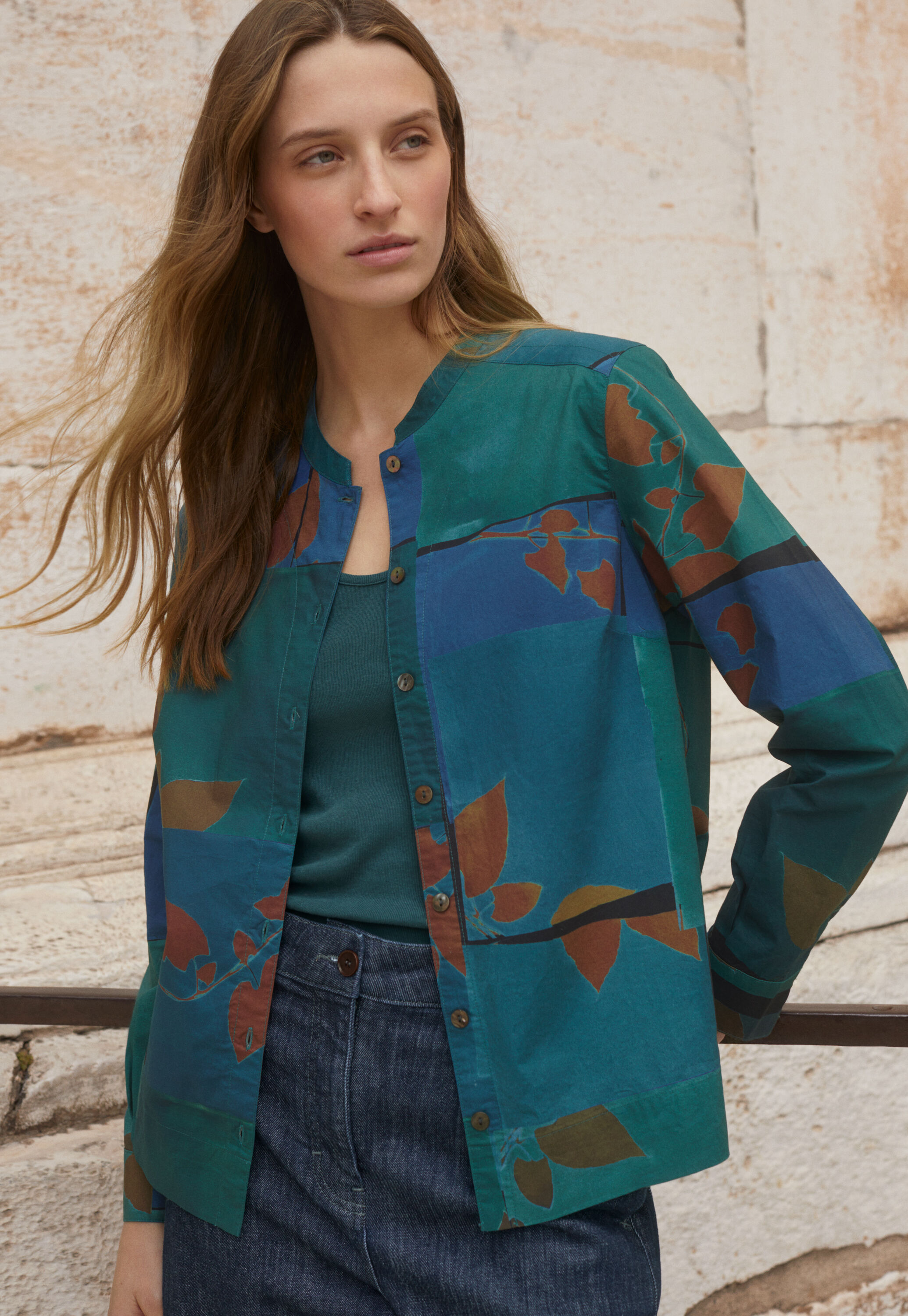 Printed blouse
