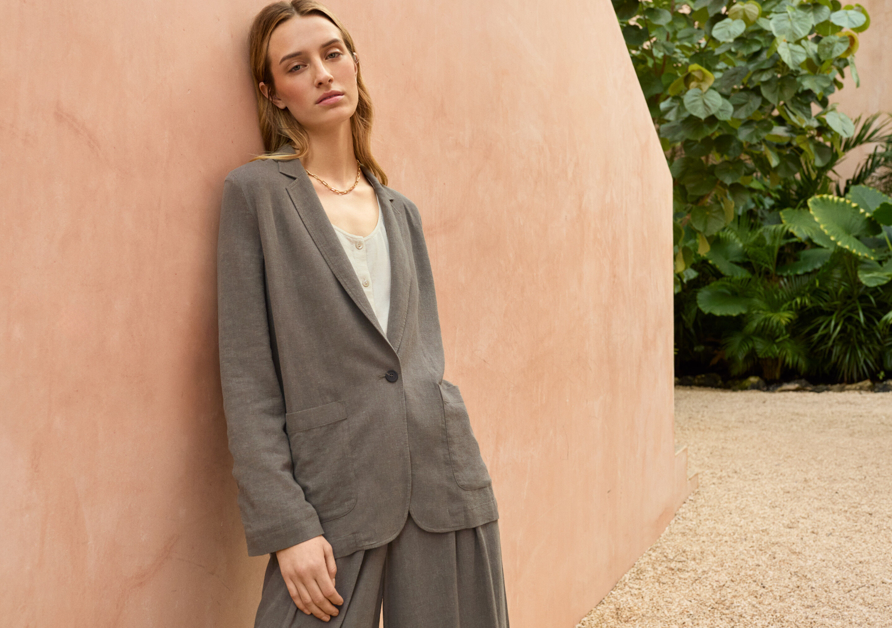 Patch-pocket blazer
