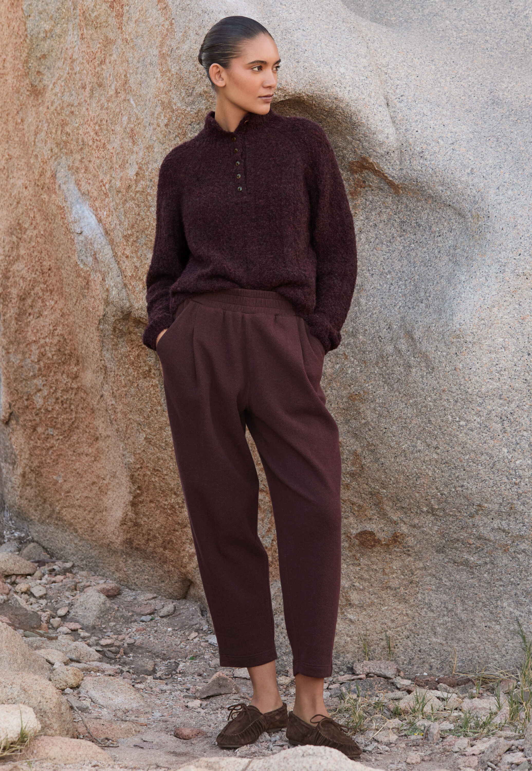 Round-neck sweater