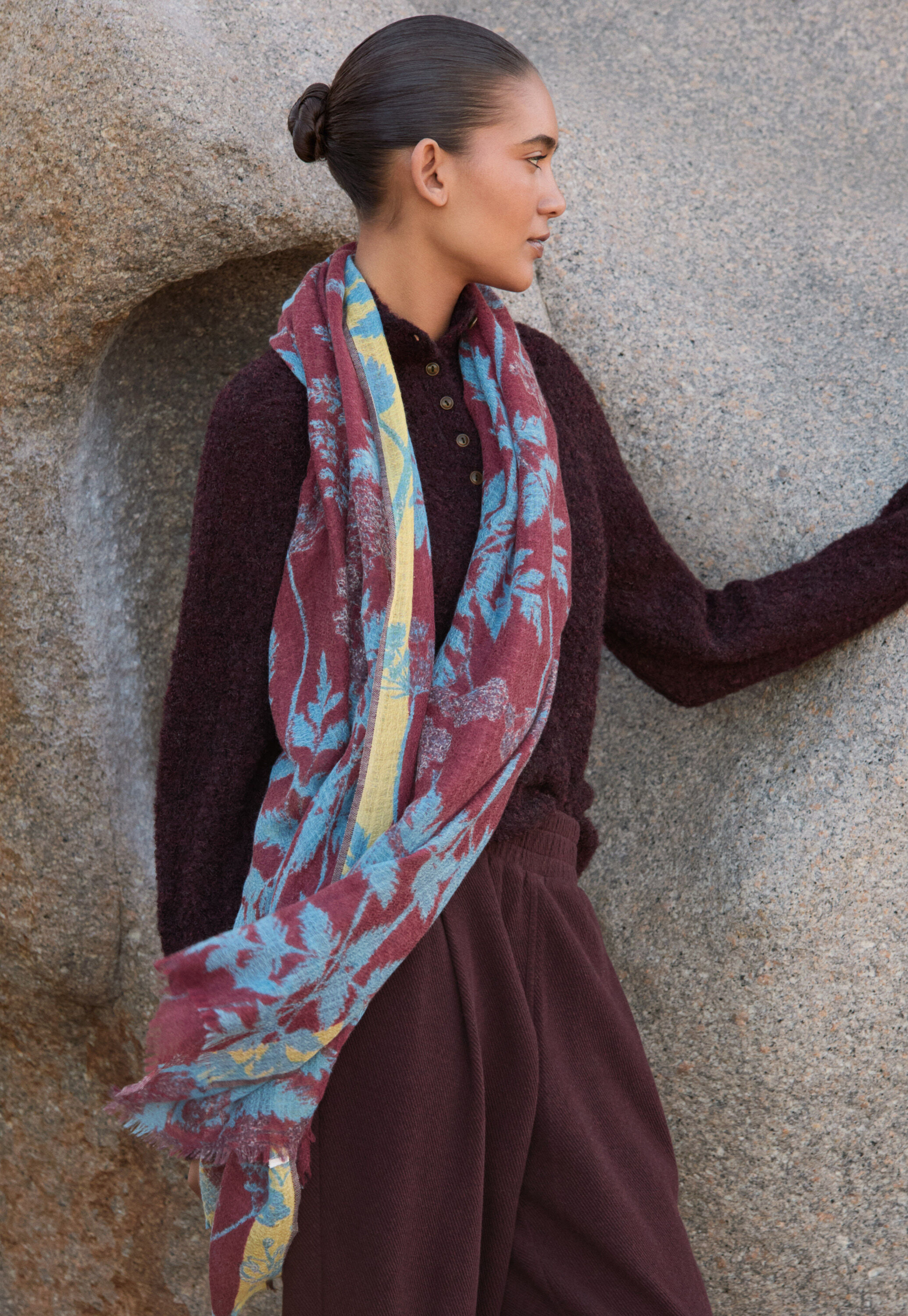 Printed scarf