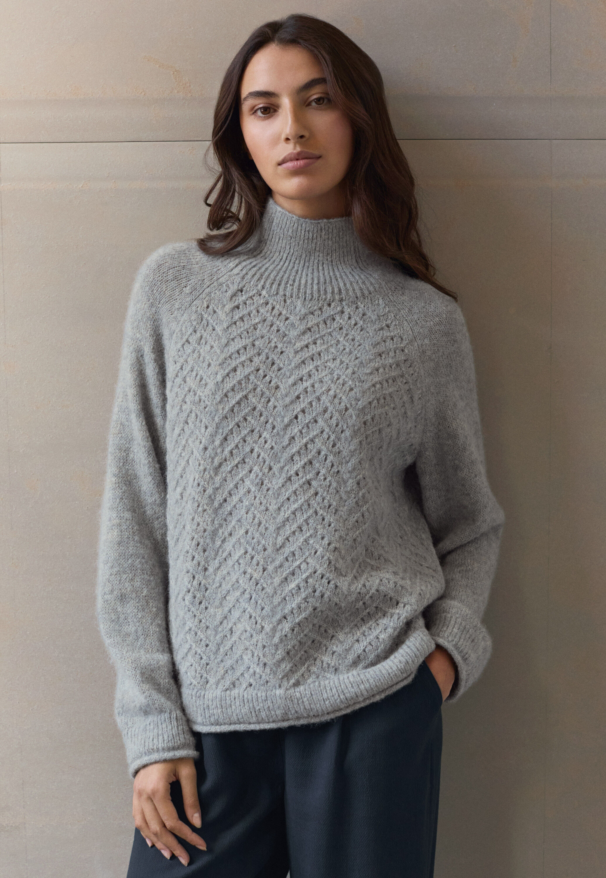 Round-neck sweater