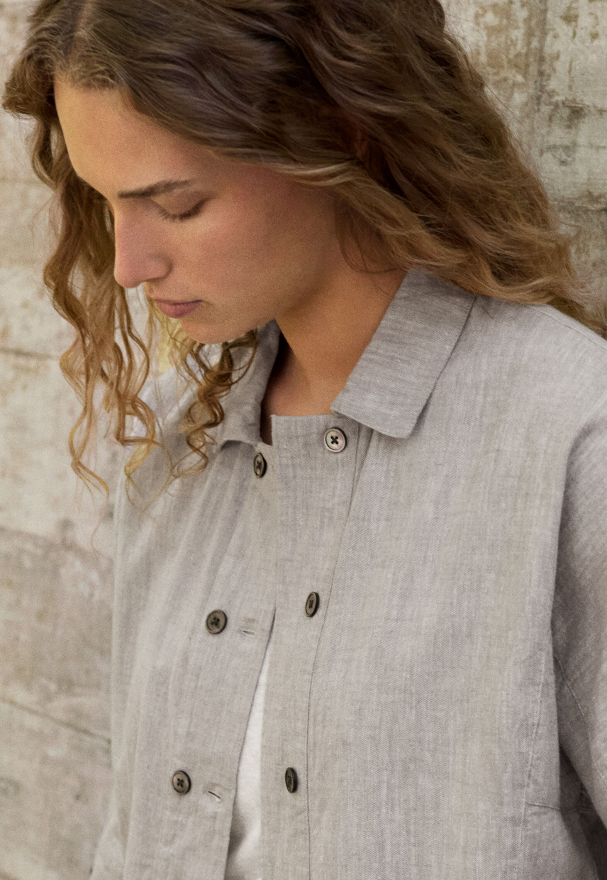 Button-through dress
