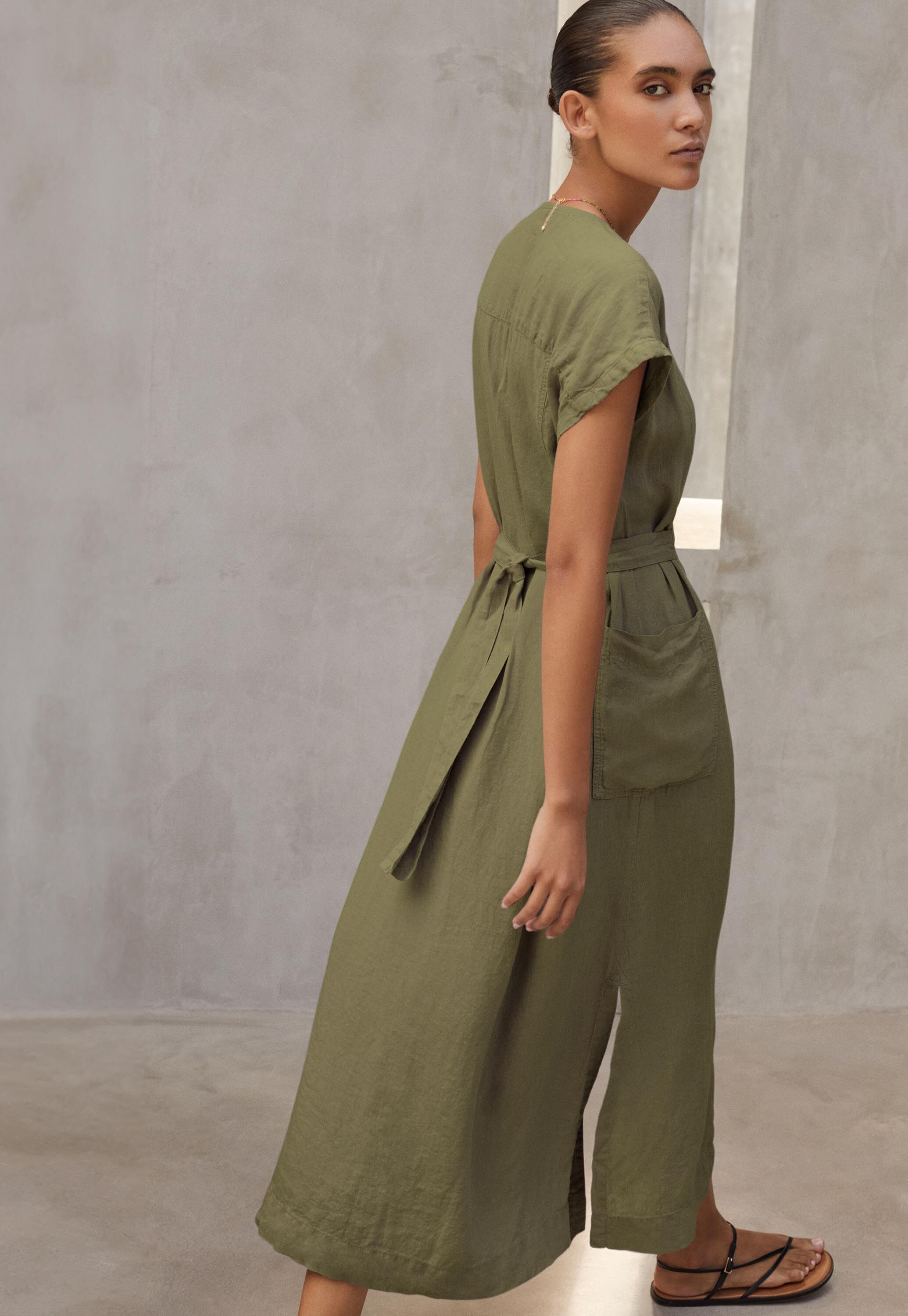 Garment-dyed overshirt