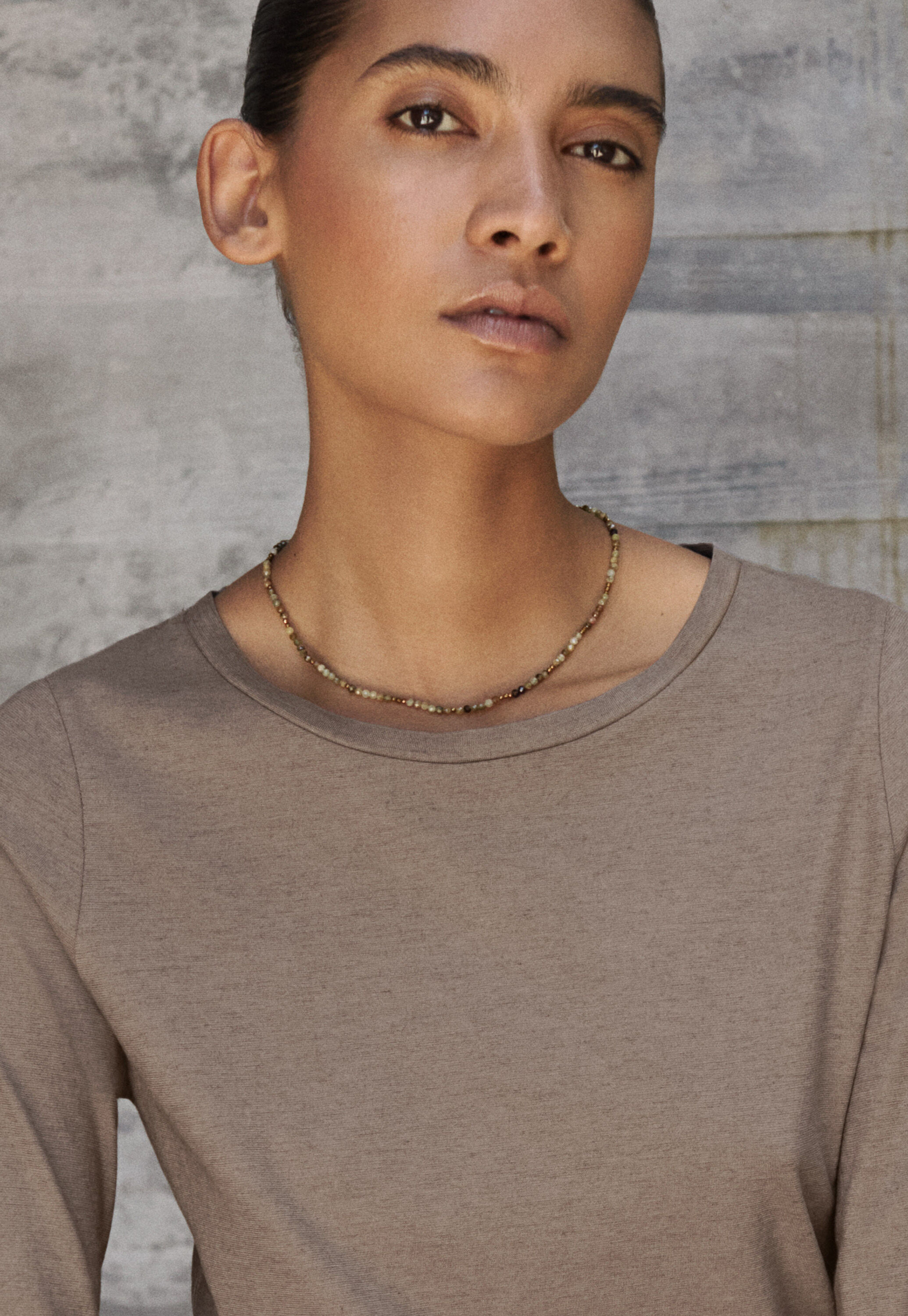 Round-neck top