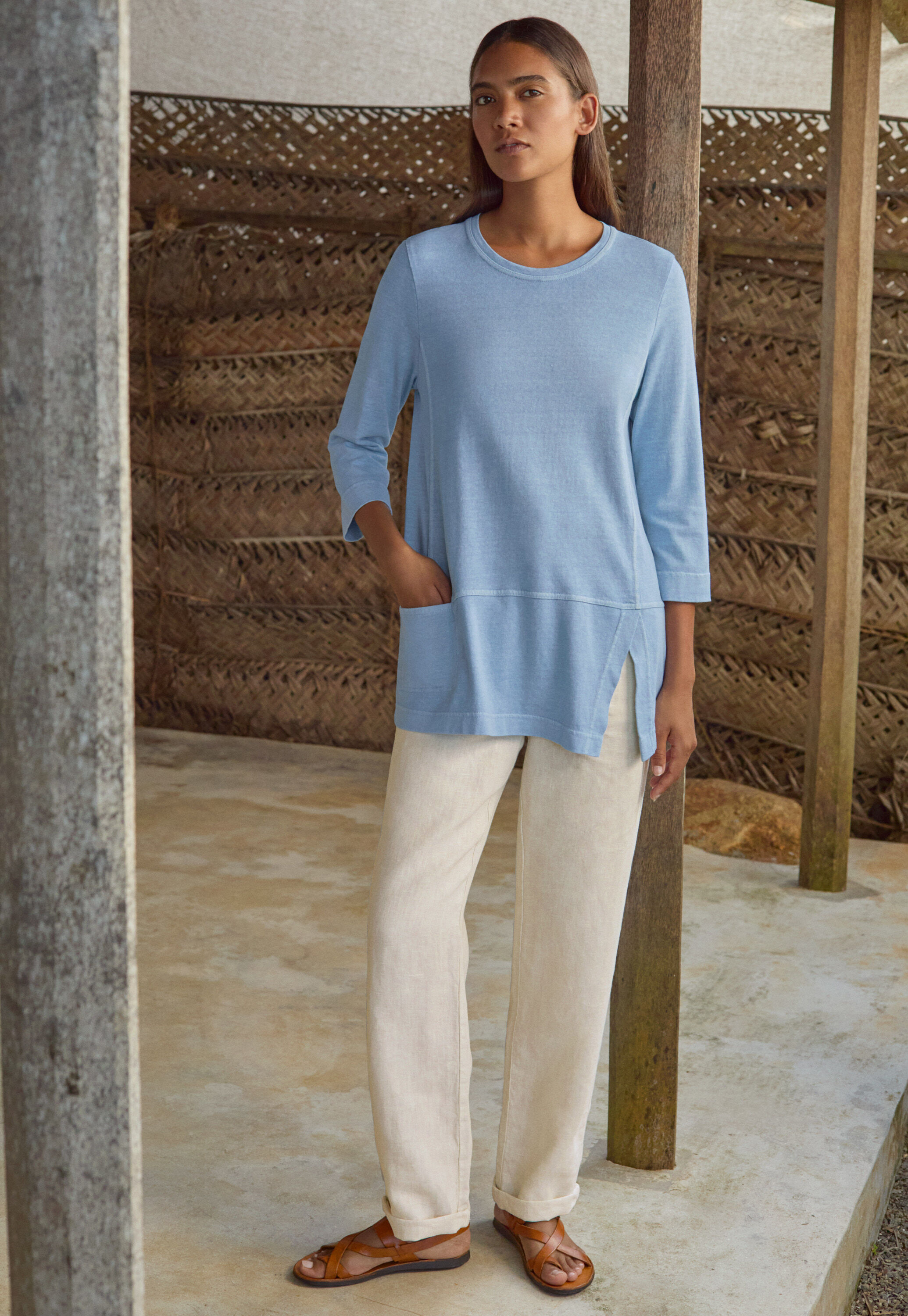 Jersey tunic