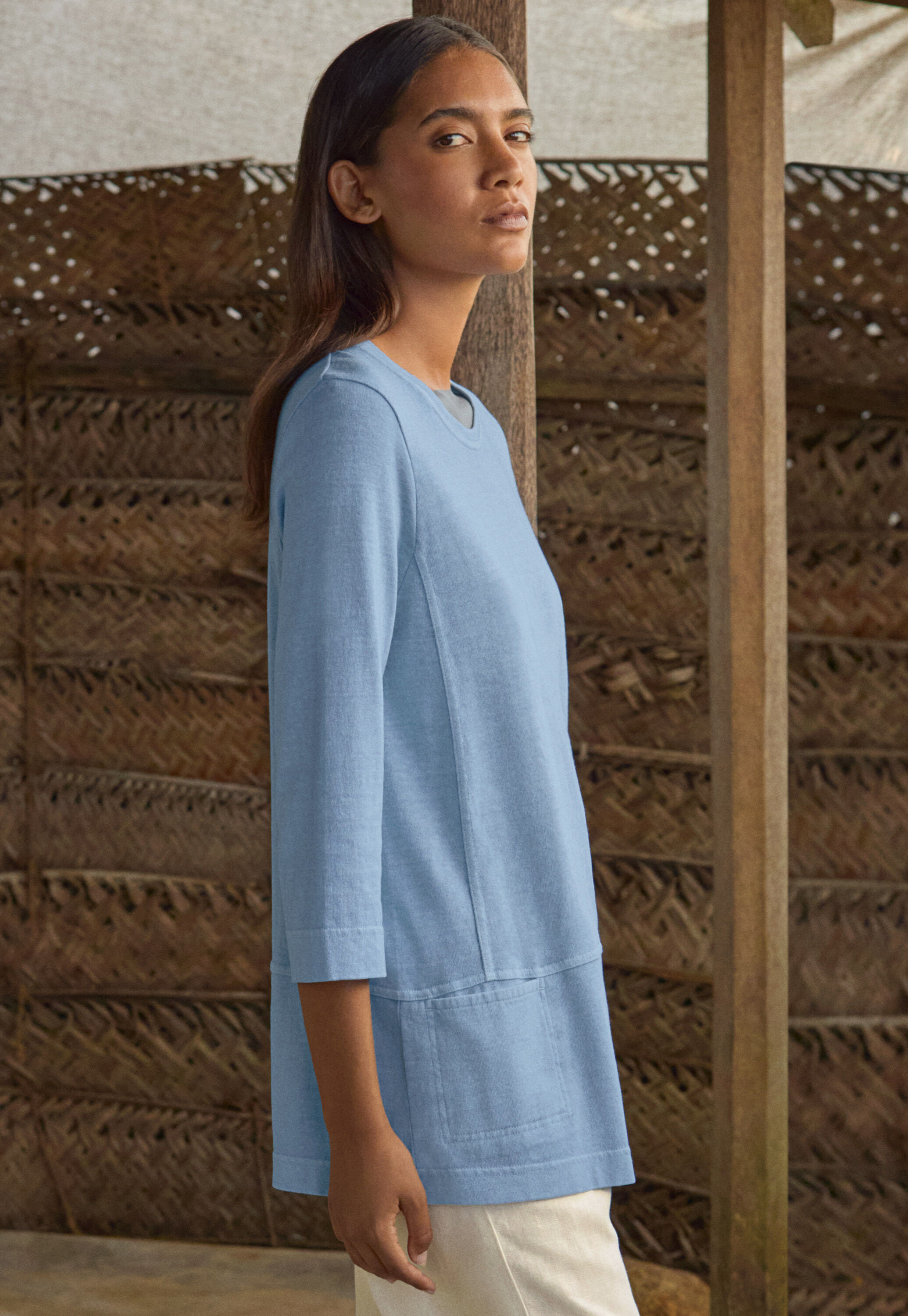 Jersey tunic