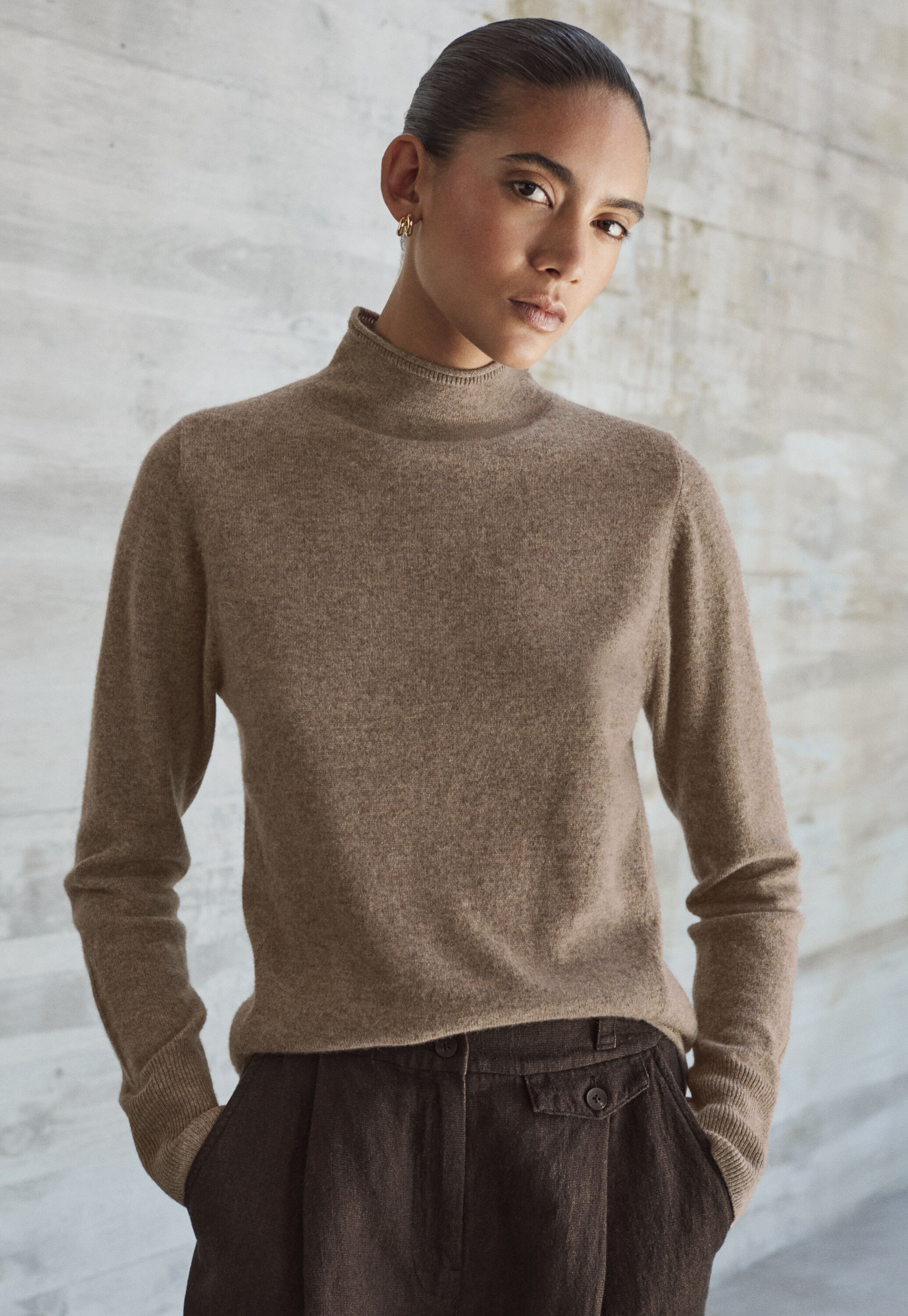 Round-neck sweater