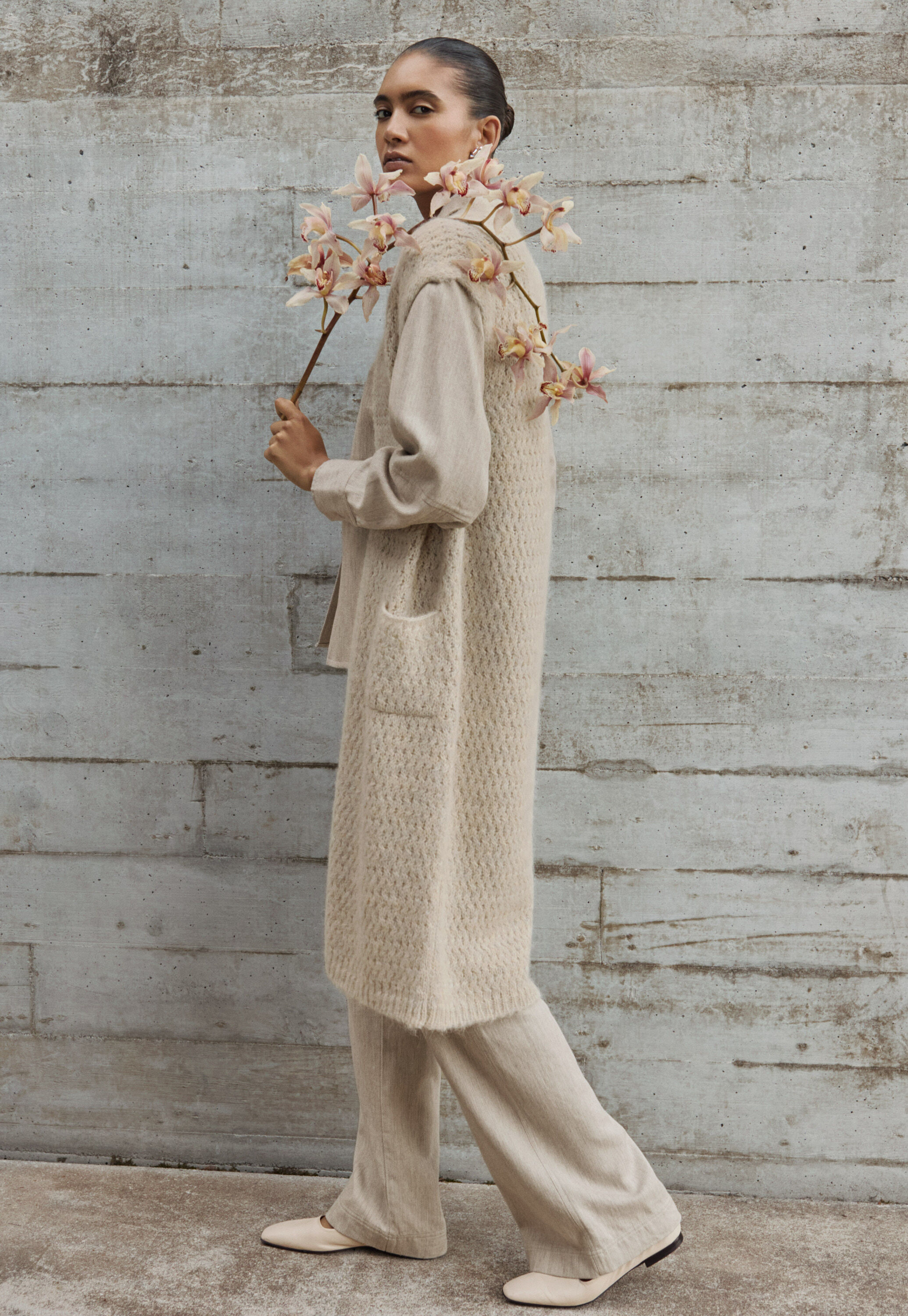 Round-neck sweater
