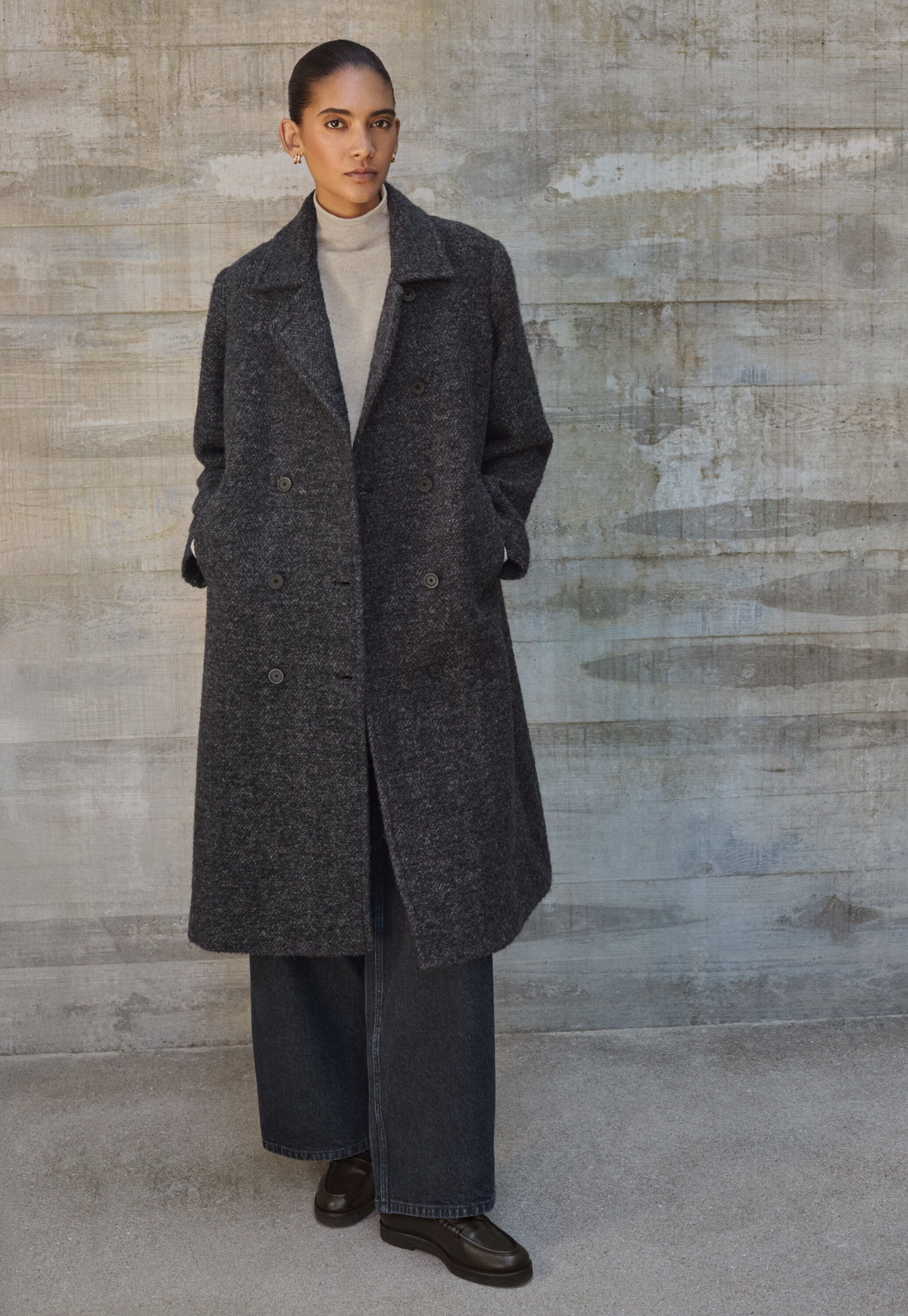 Edge-to-edge cardigan