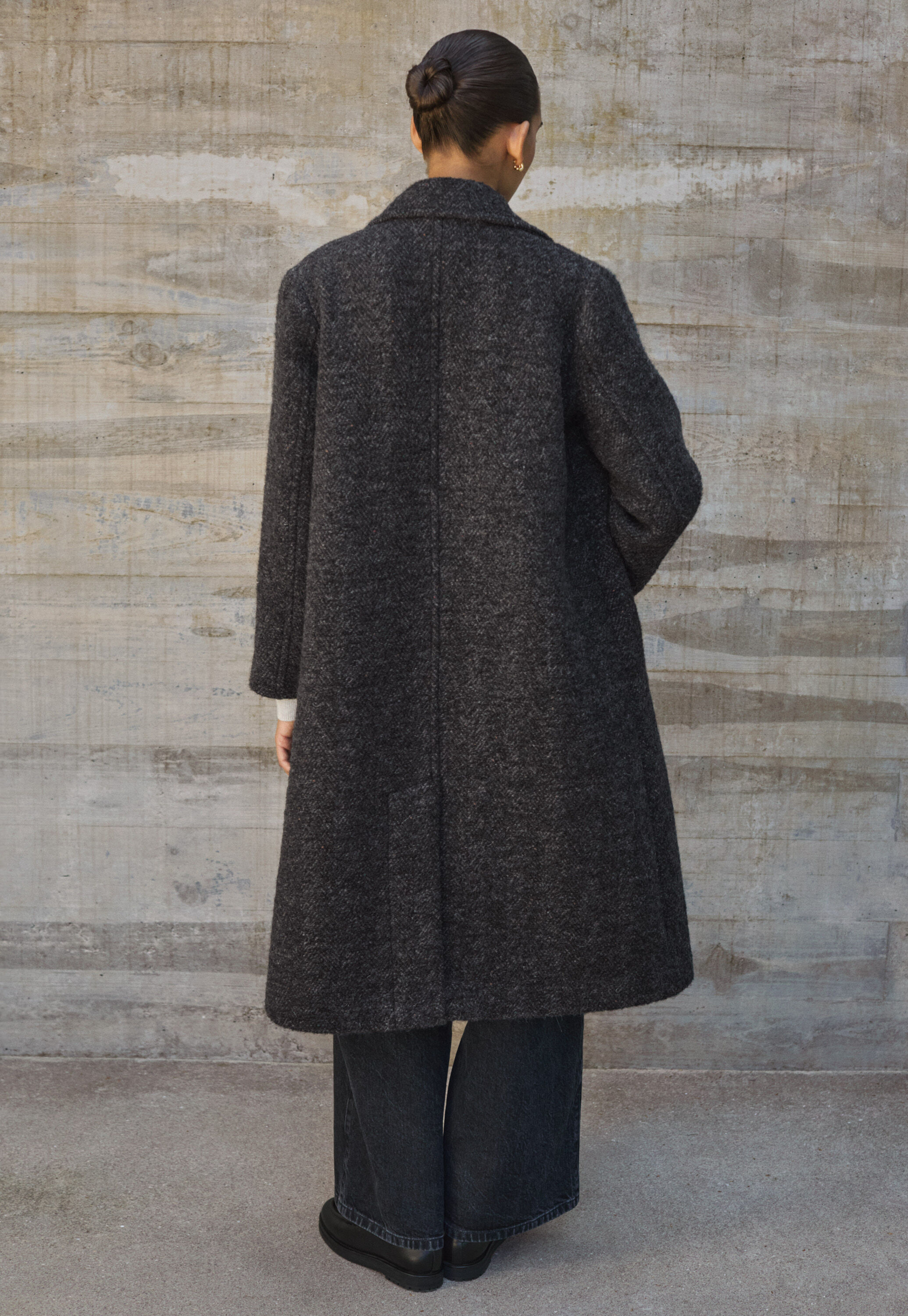 Edge-to-edge cardigan
