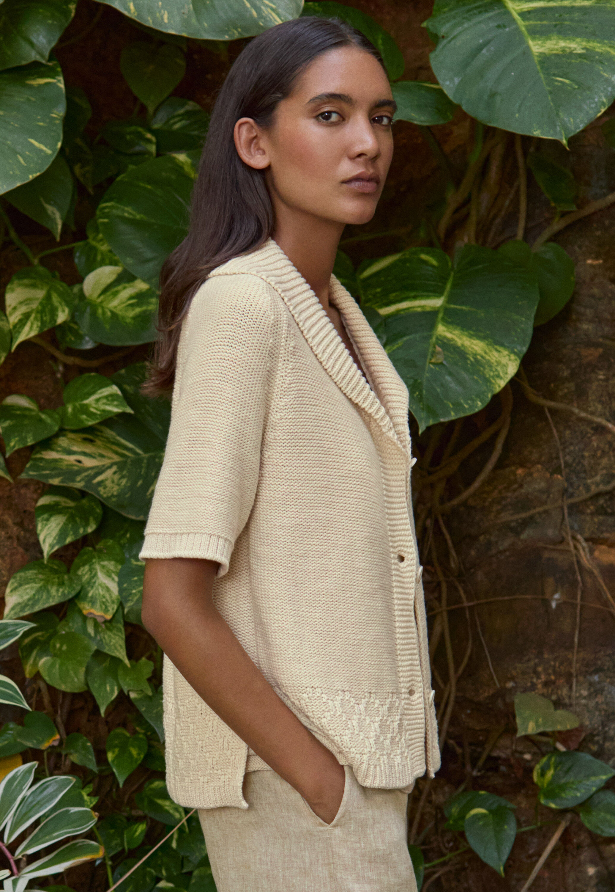 Knitted jacket
