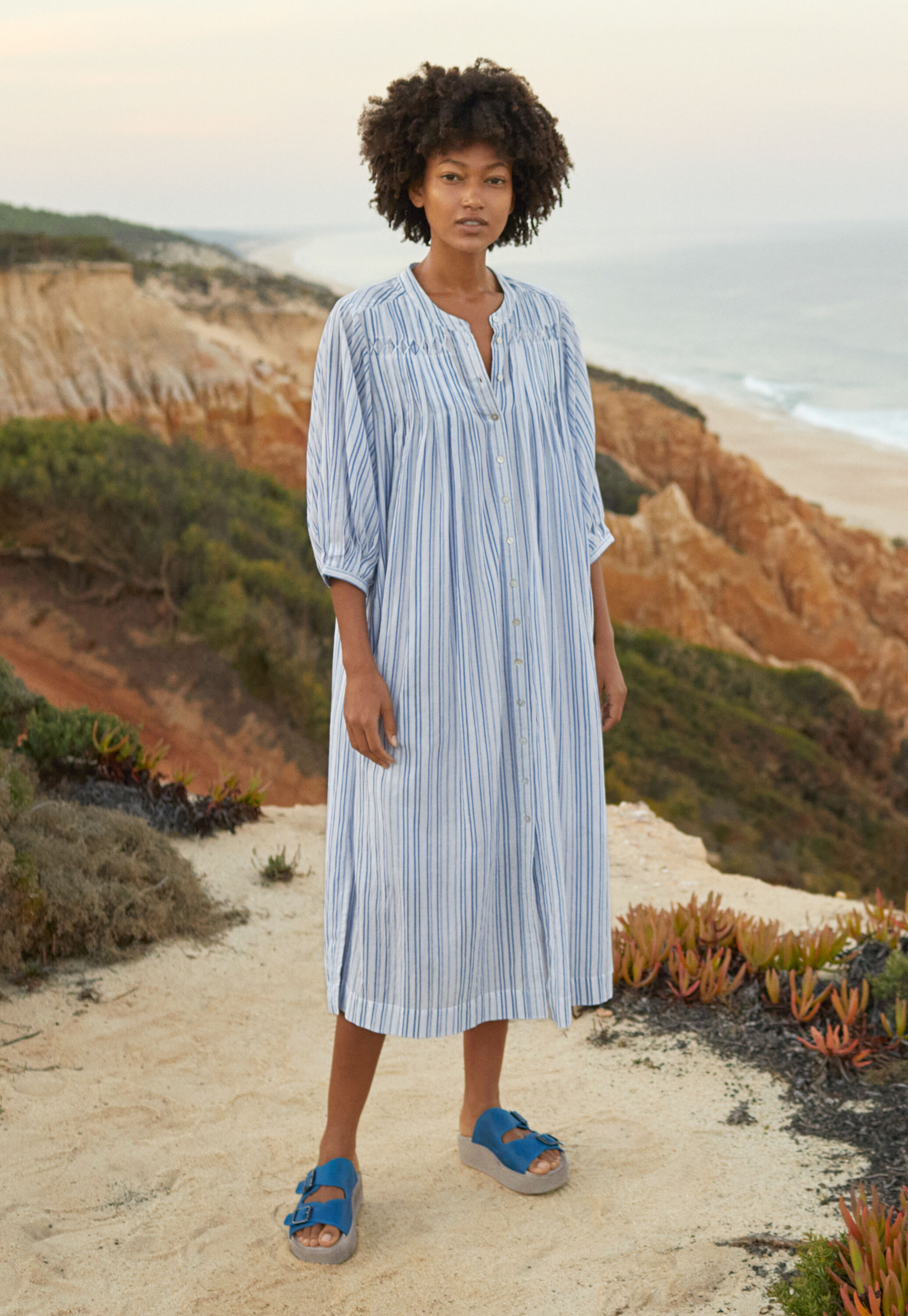 Checked dress