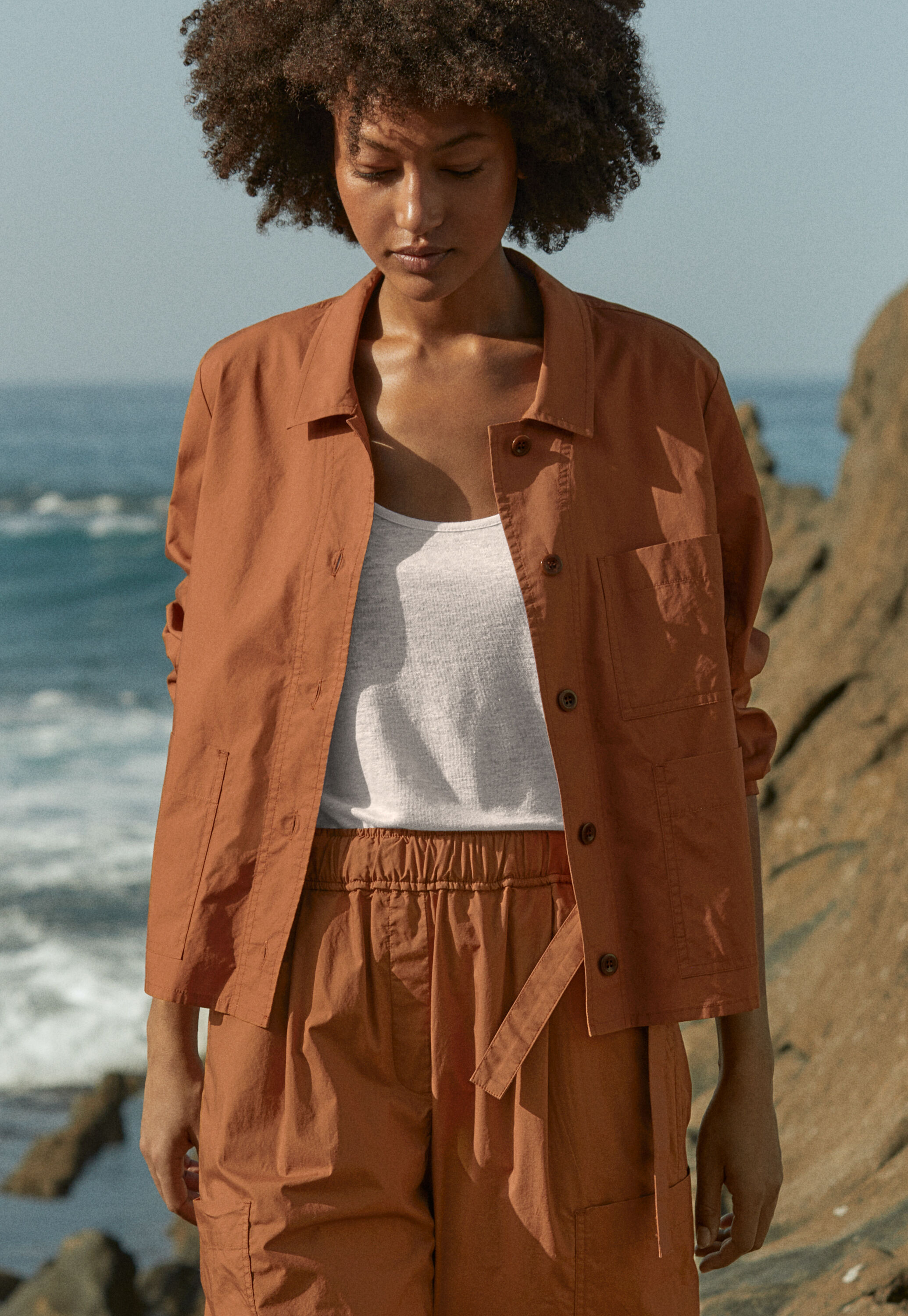 Lightweight jacket, Toffee, large