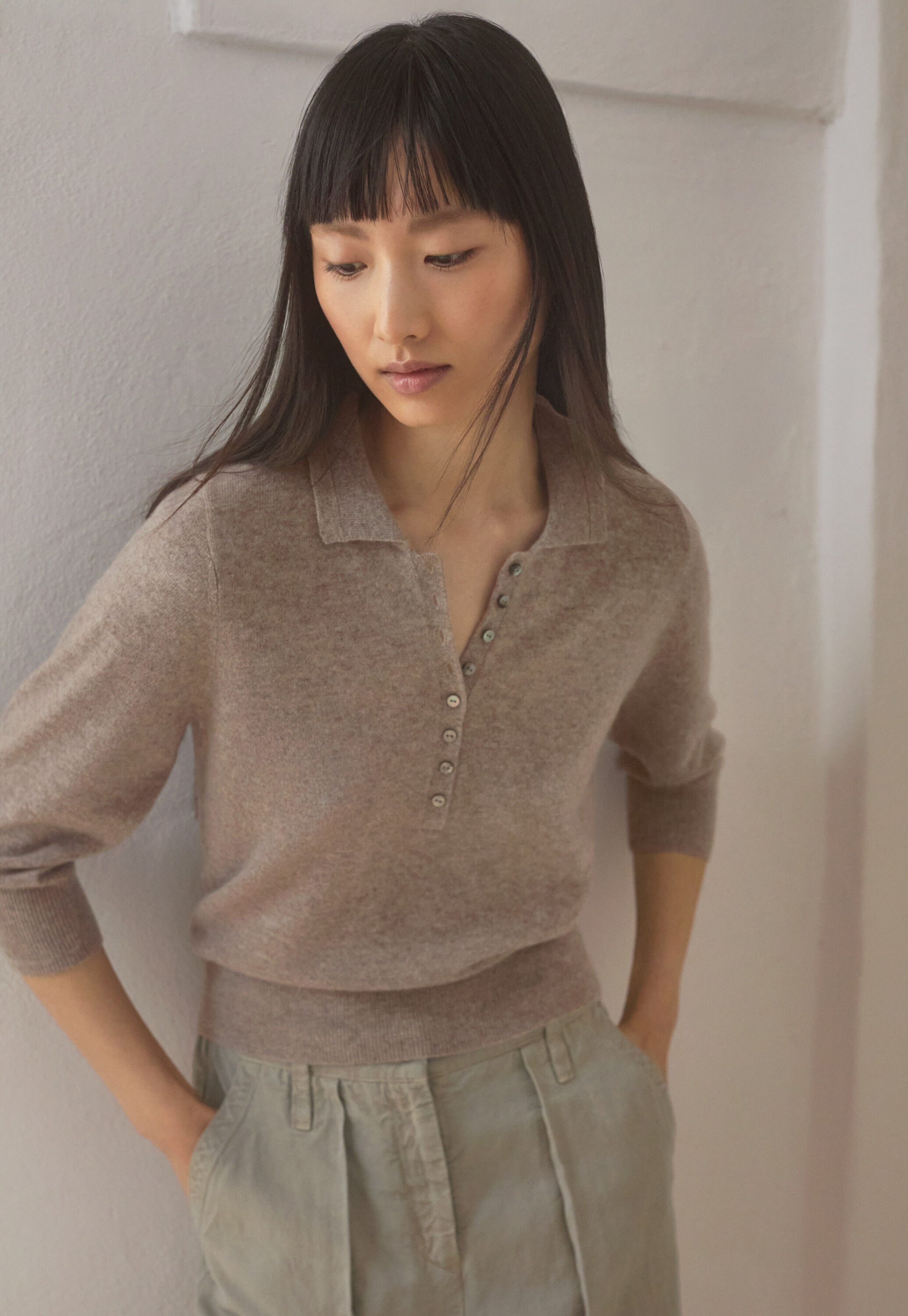 Collared sweater
