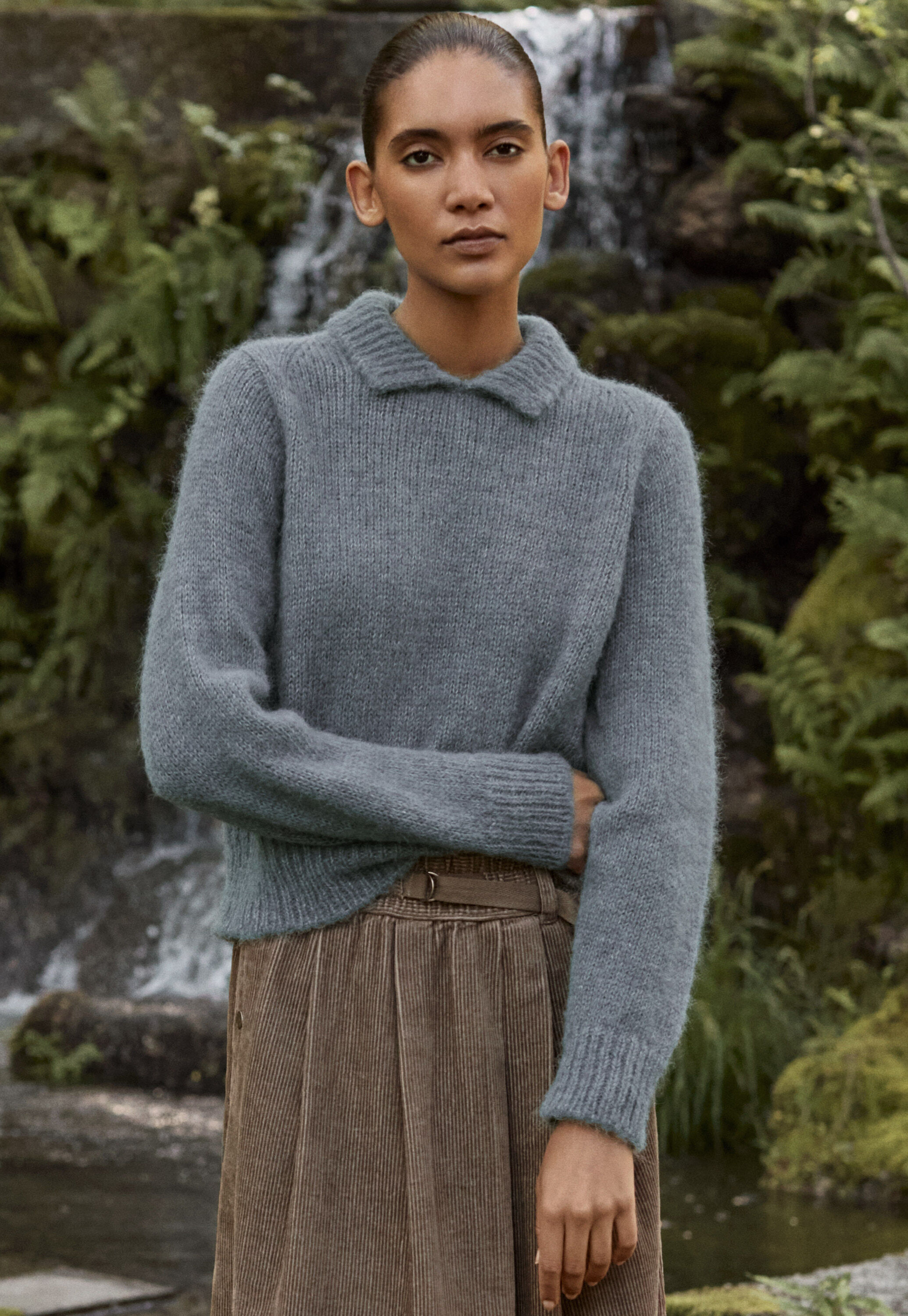 Round-neck sweater