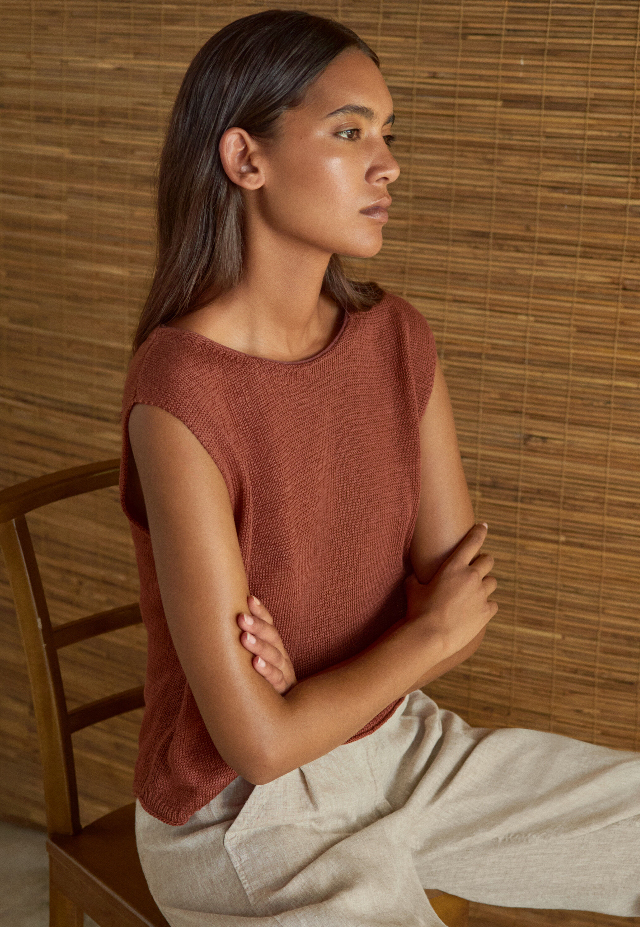Knitted top