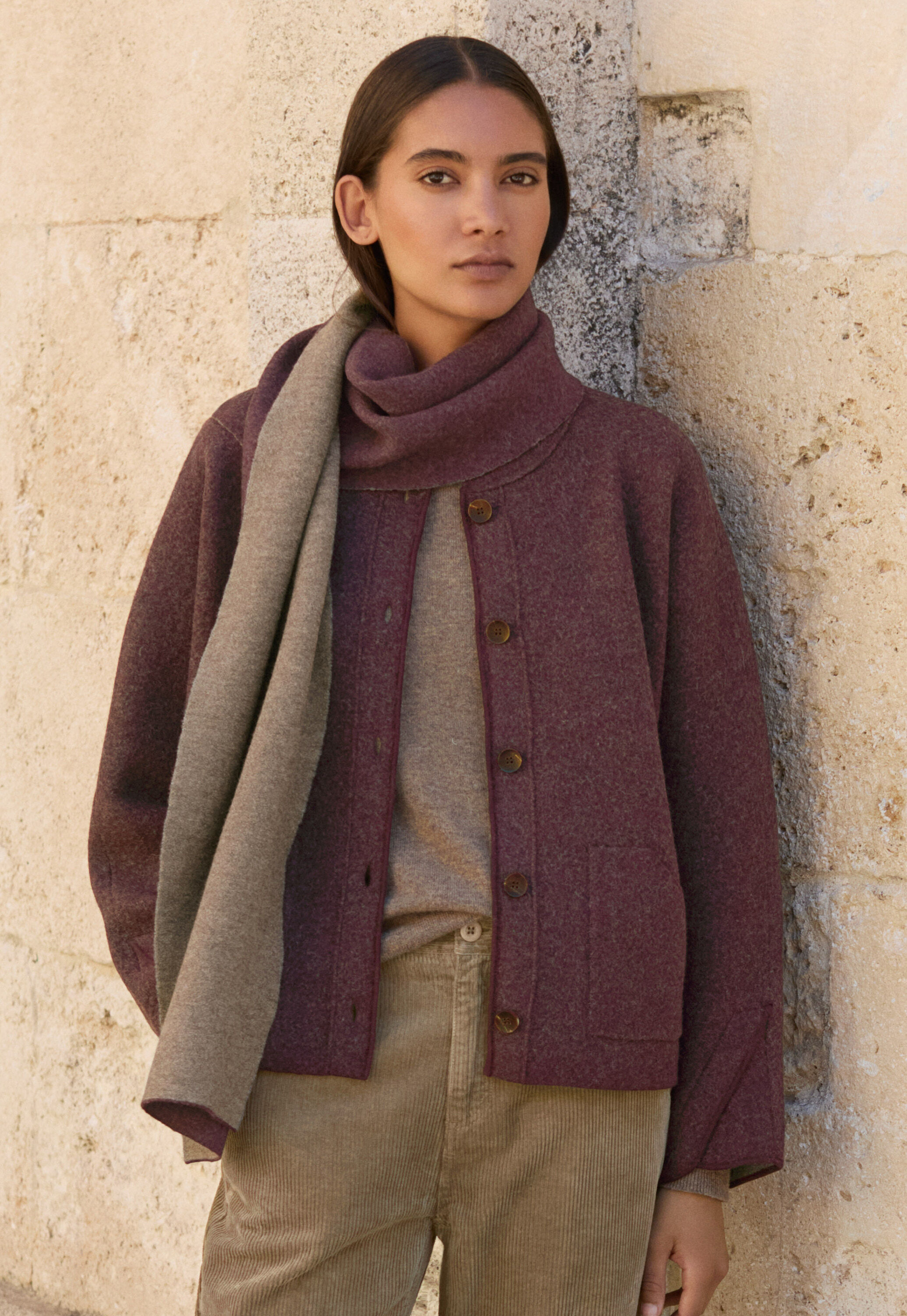 Knitted jacket