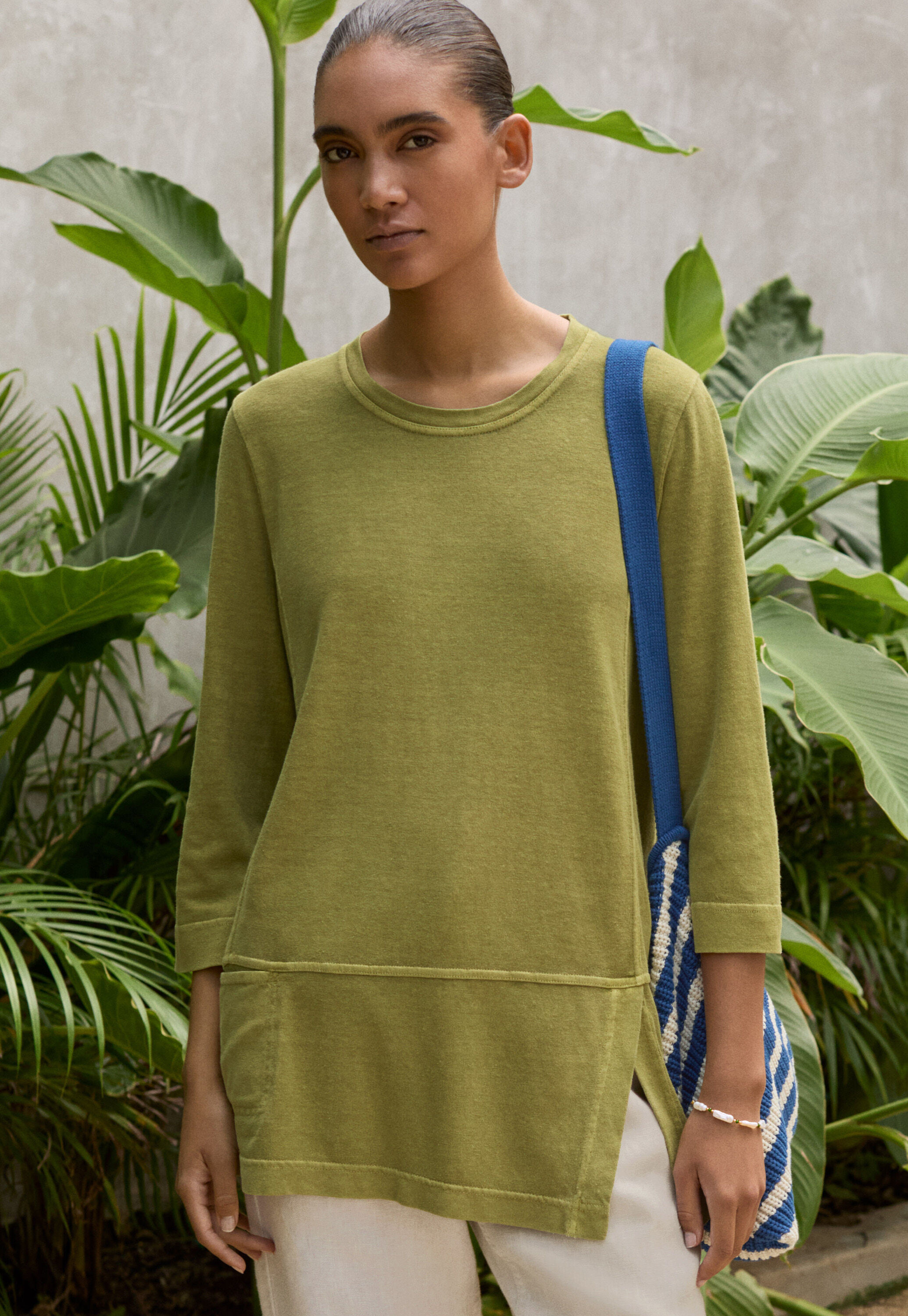 Jersey tunic