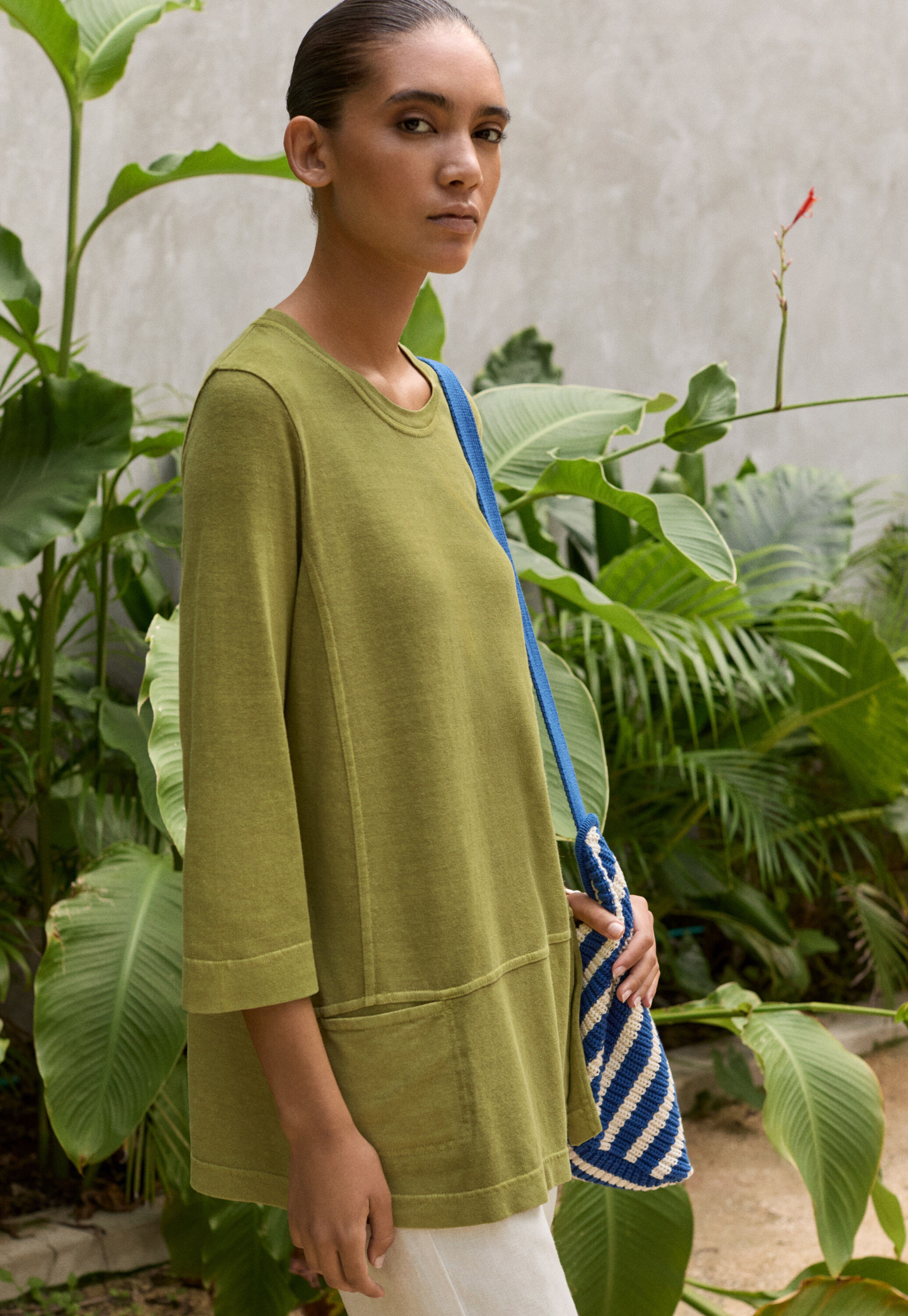 Jersey tunic