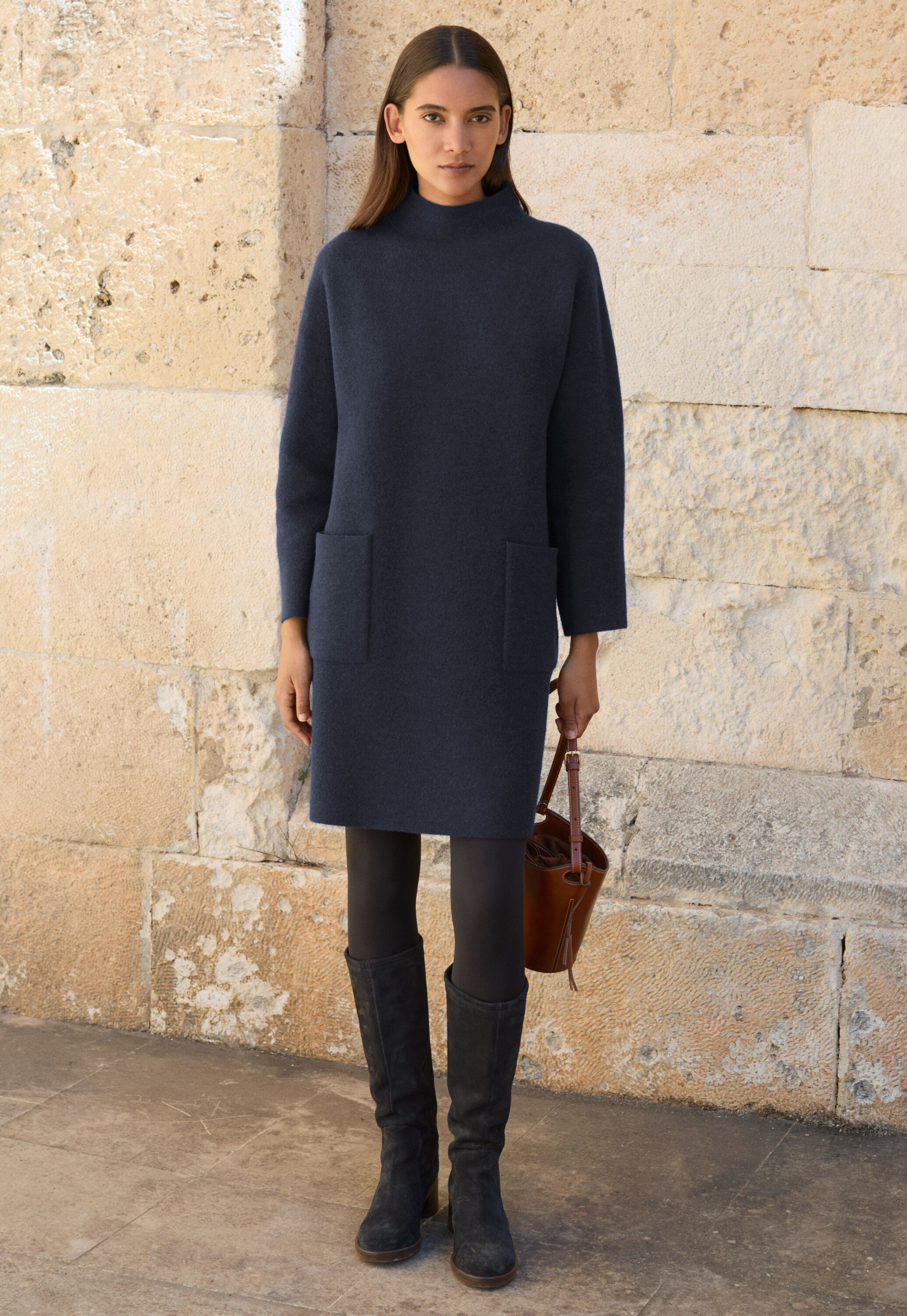 Knitted dress