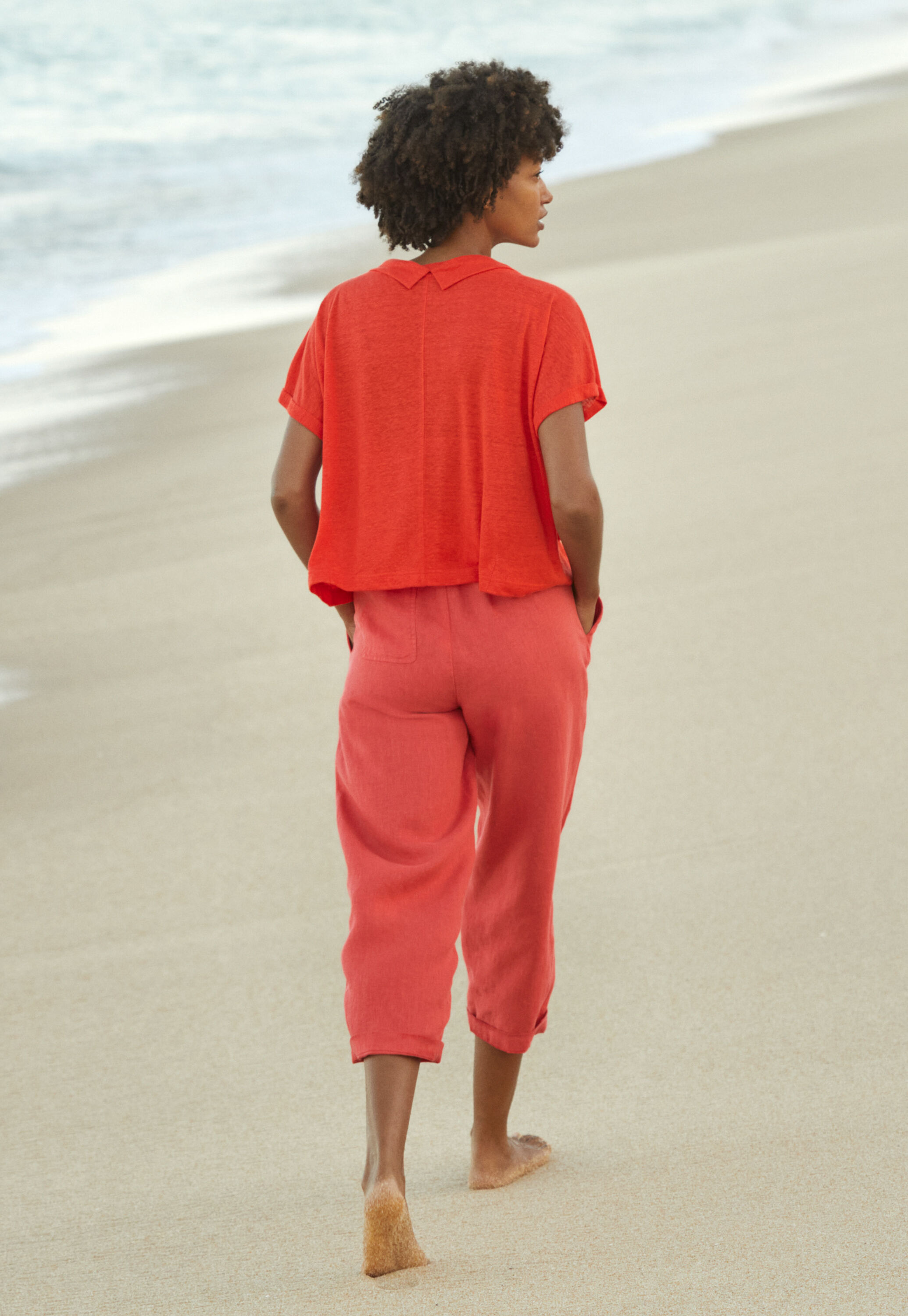 Cropped trousers
