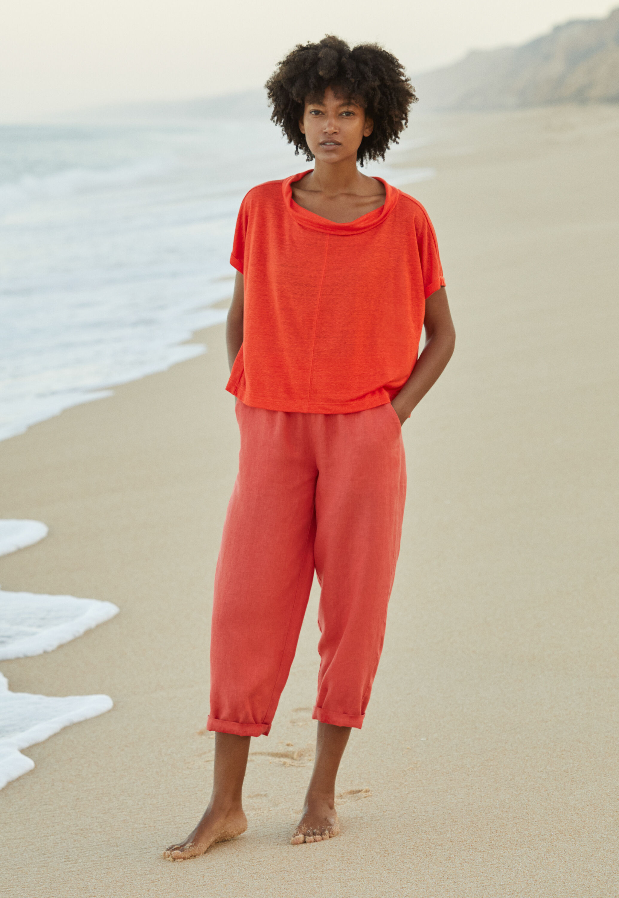 Cropped trousers