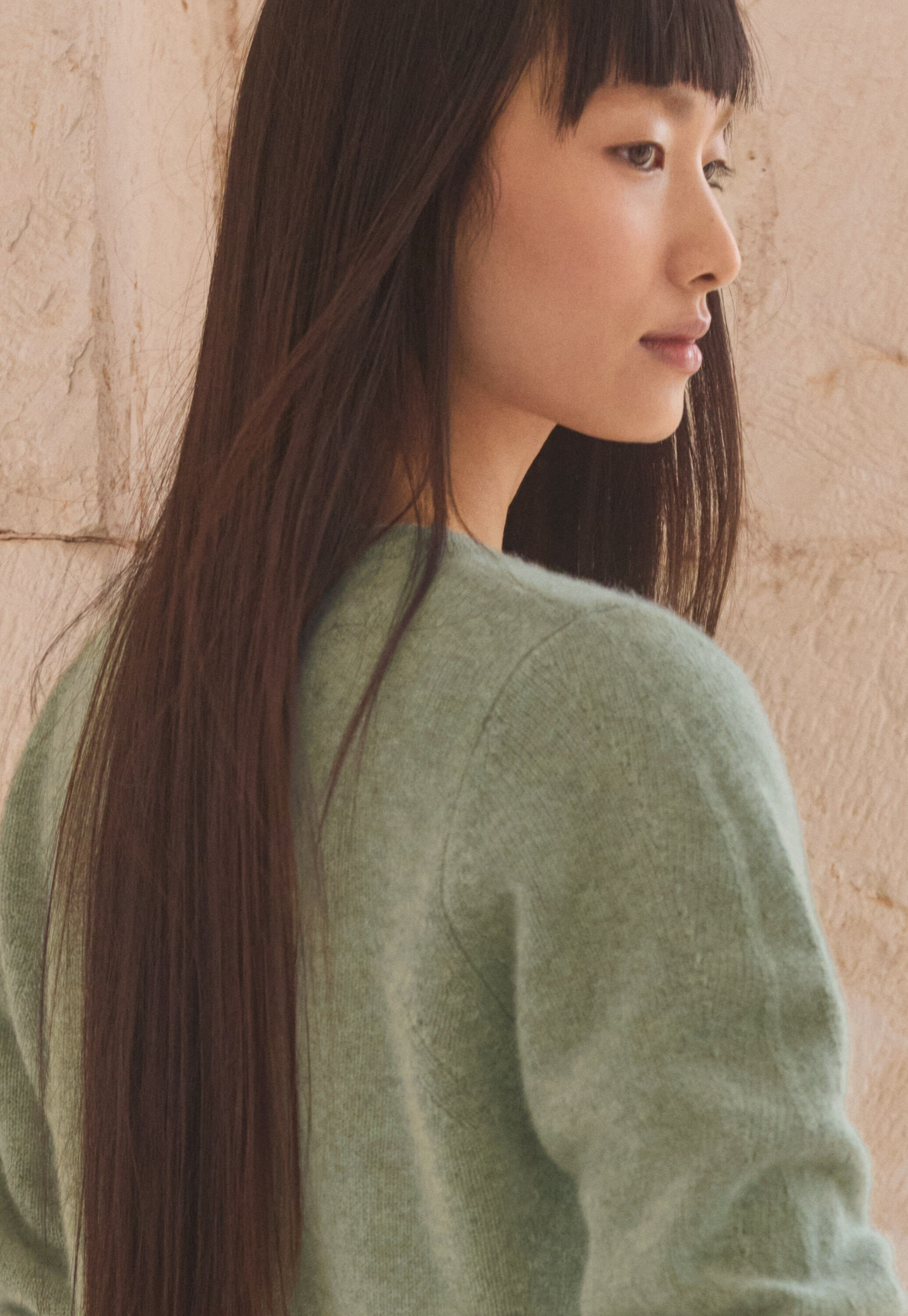 Button-through sweater