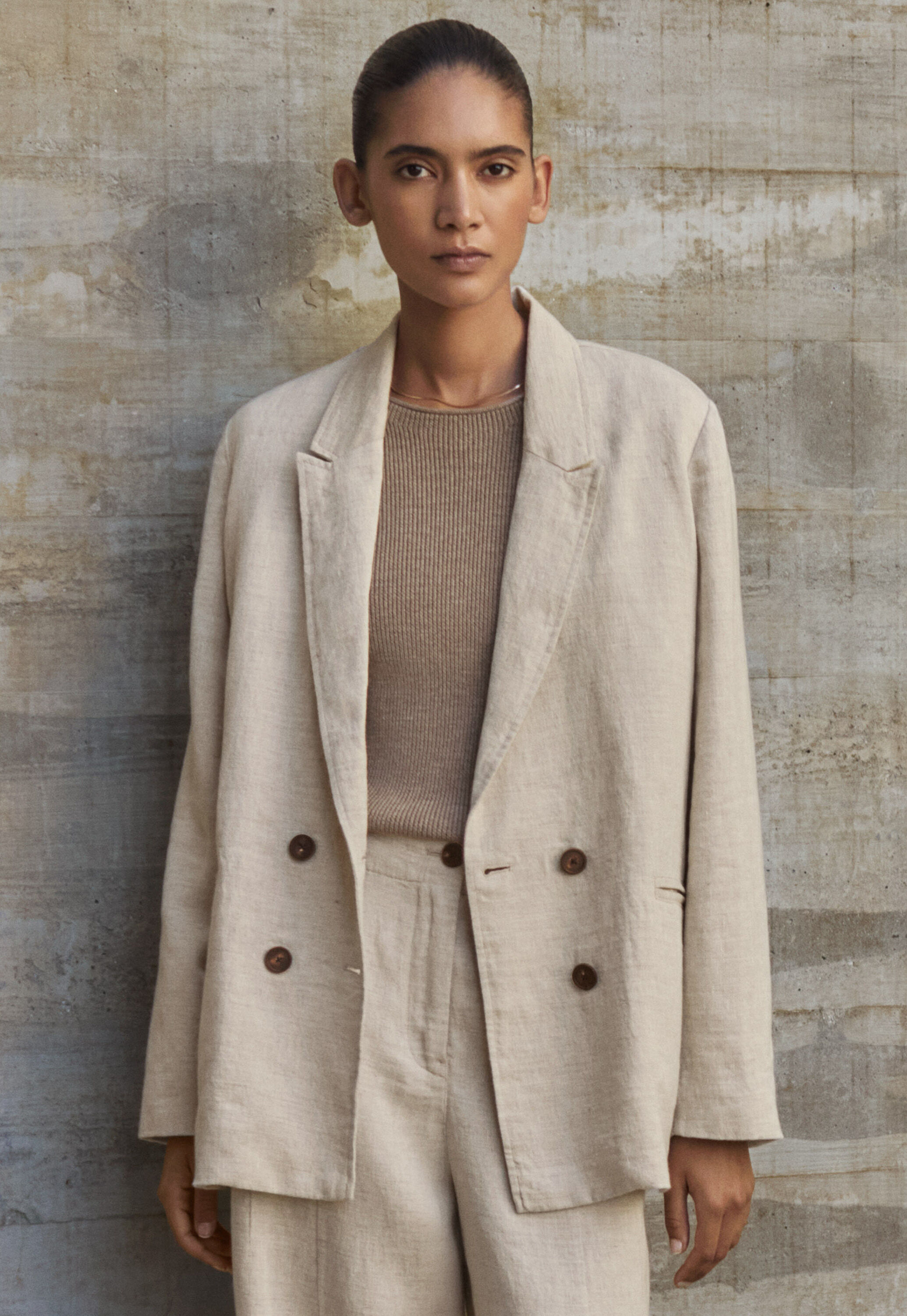 Double-breasted jacket