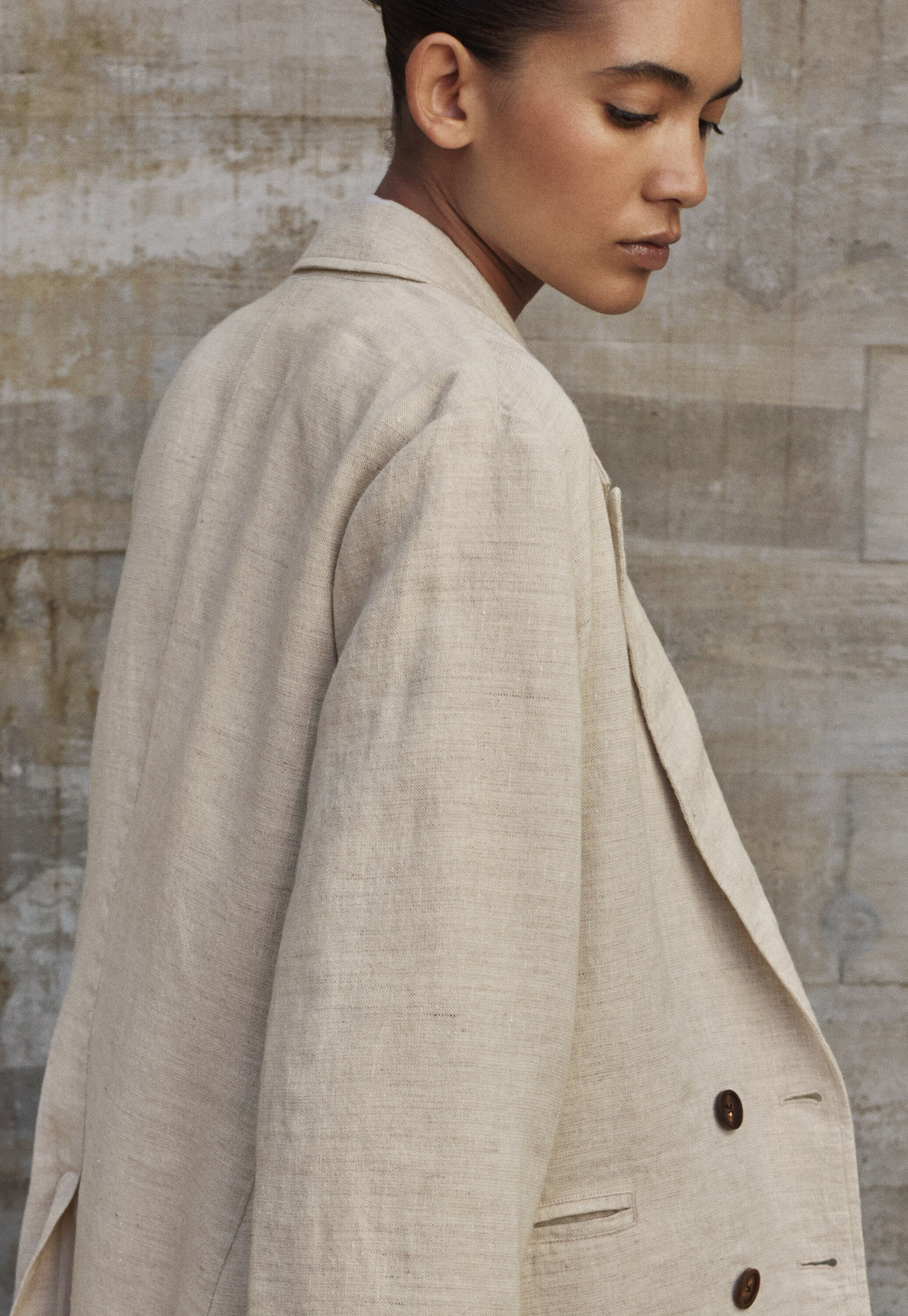 Double-breasted jacket