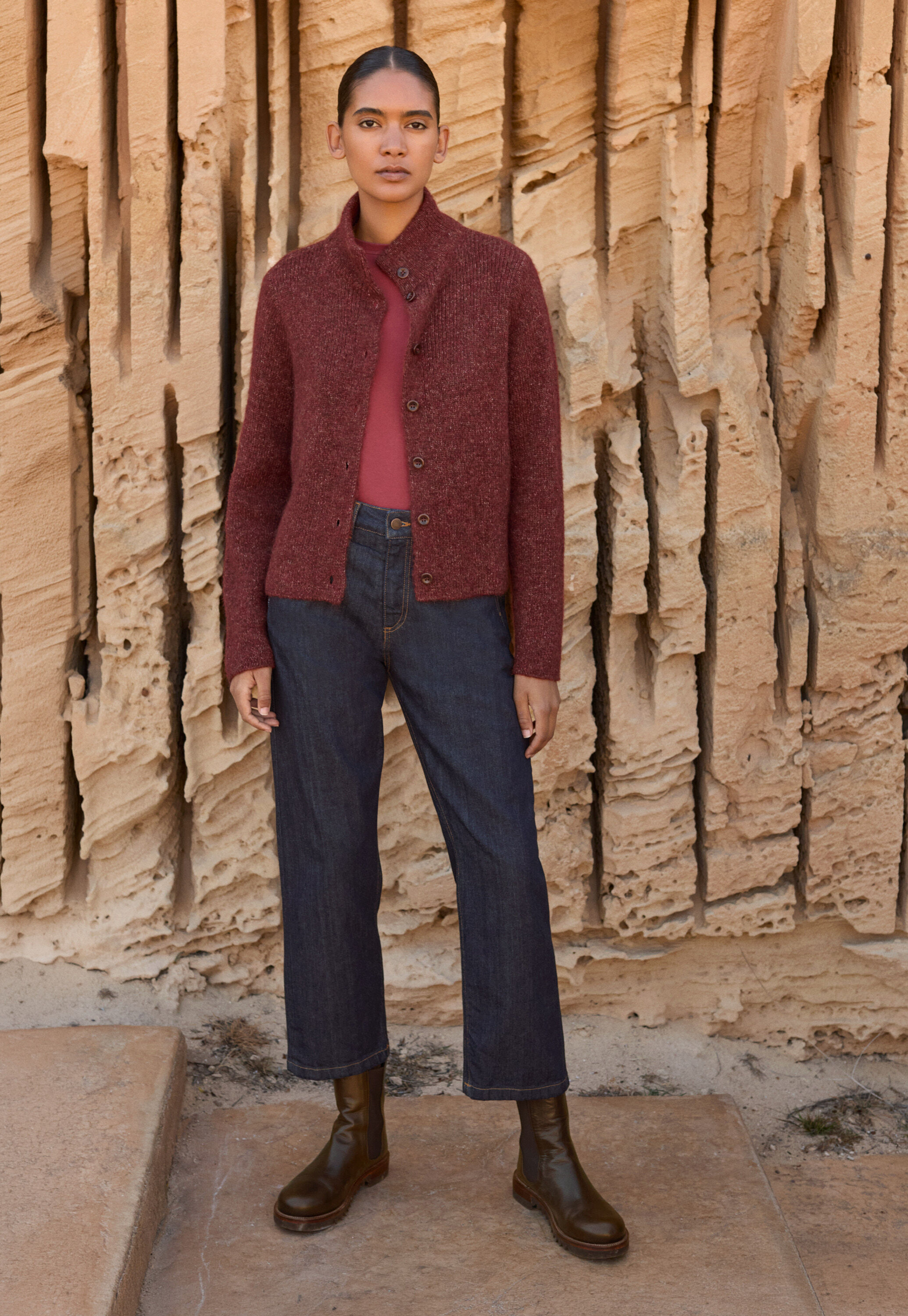 Pleat-front trousers
