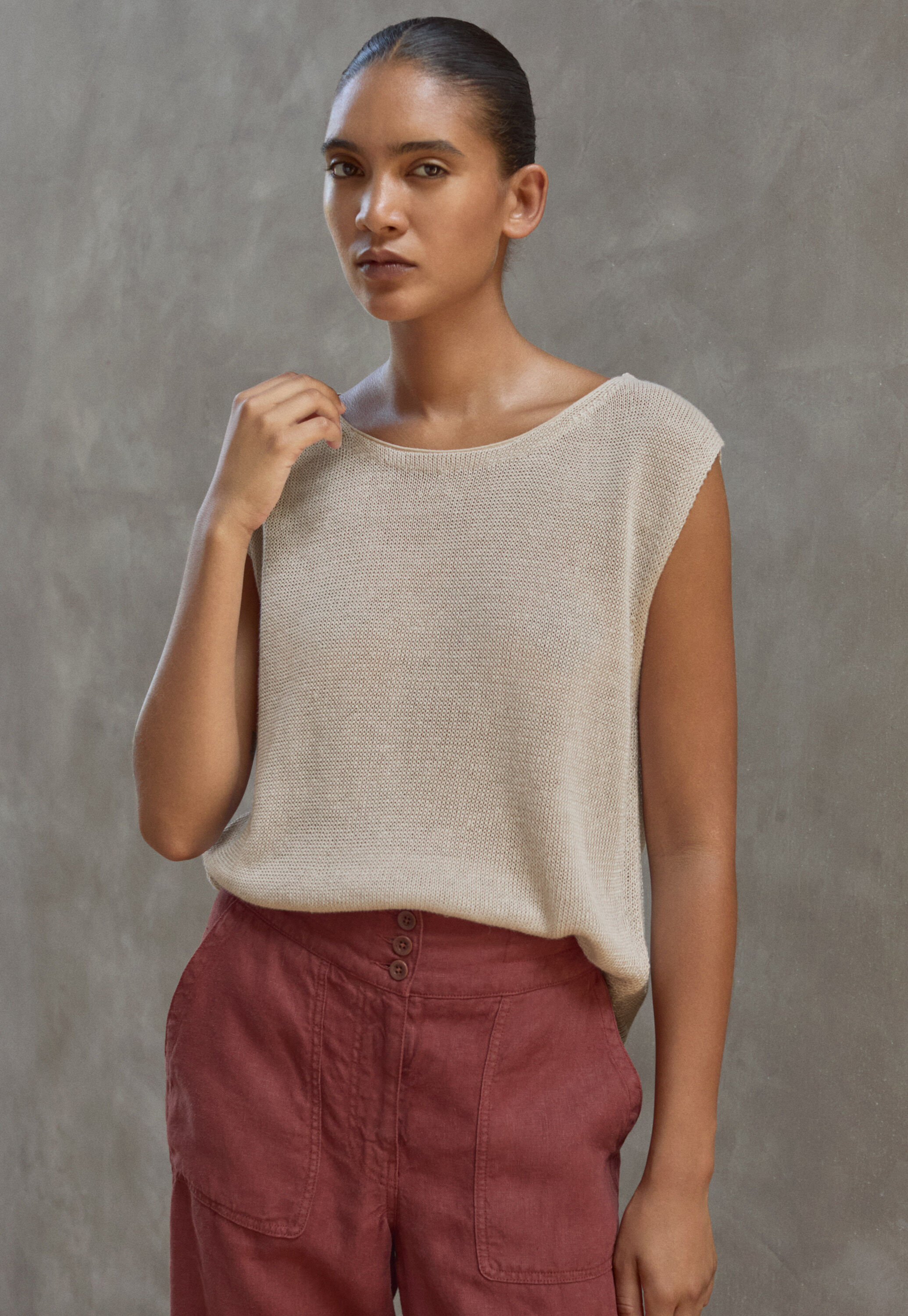 Knitted top