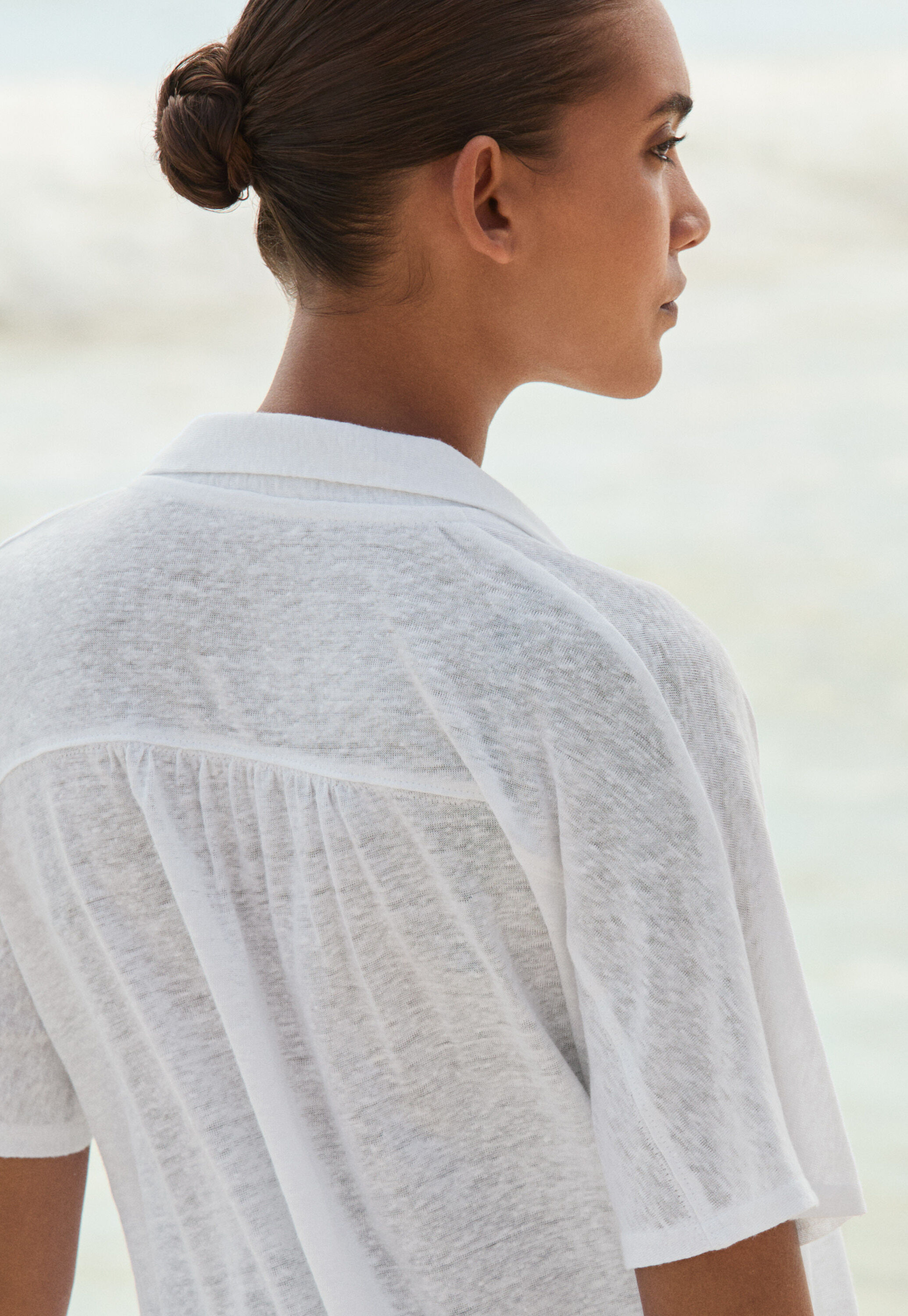 Relaxed jersey shirt