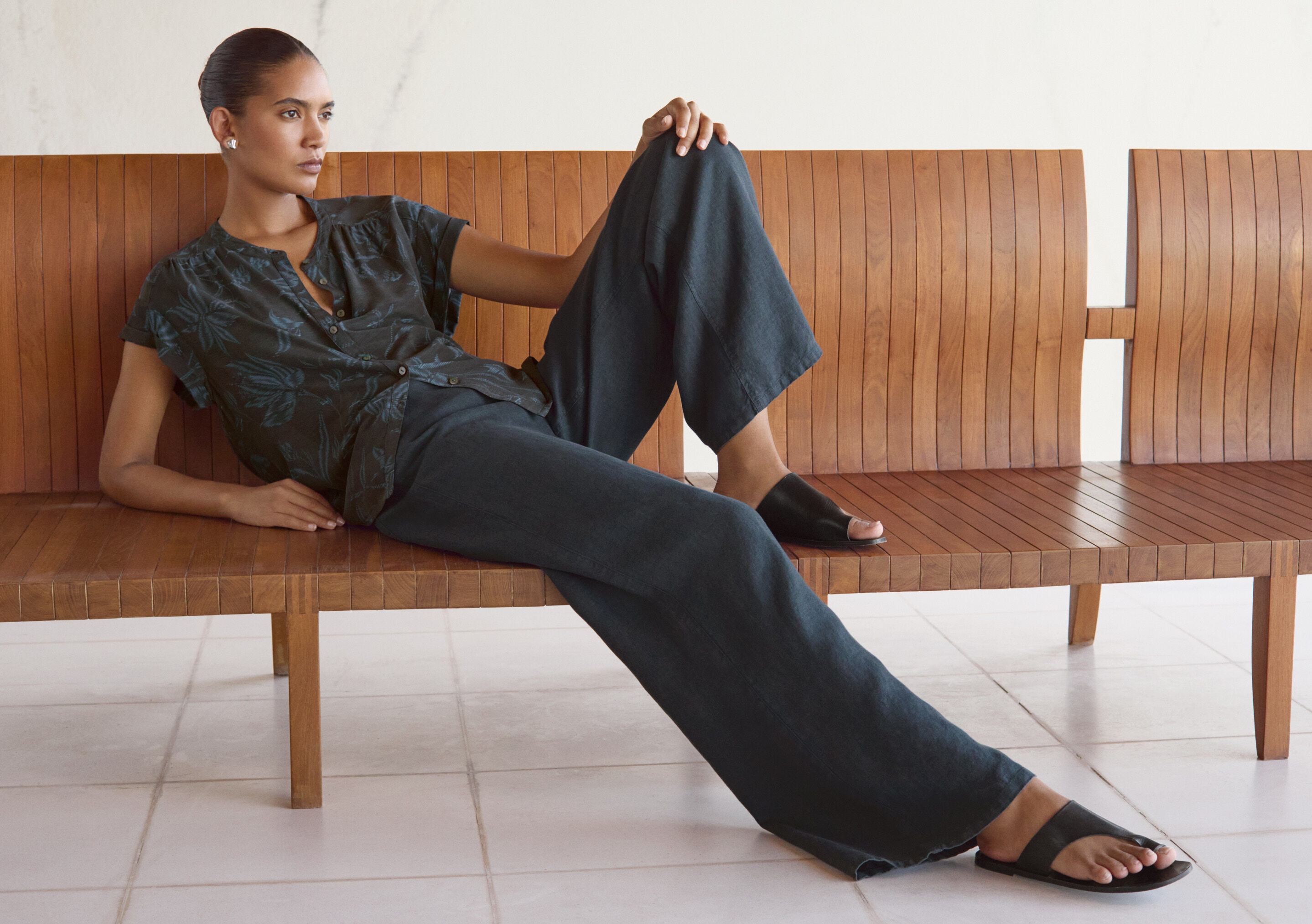 Wide-leg jeans