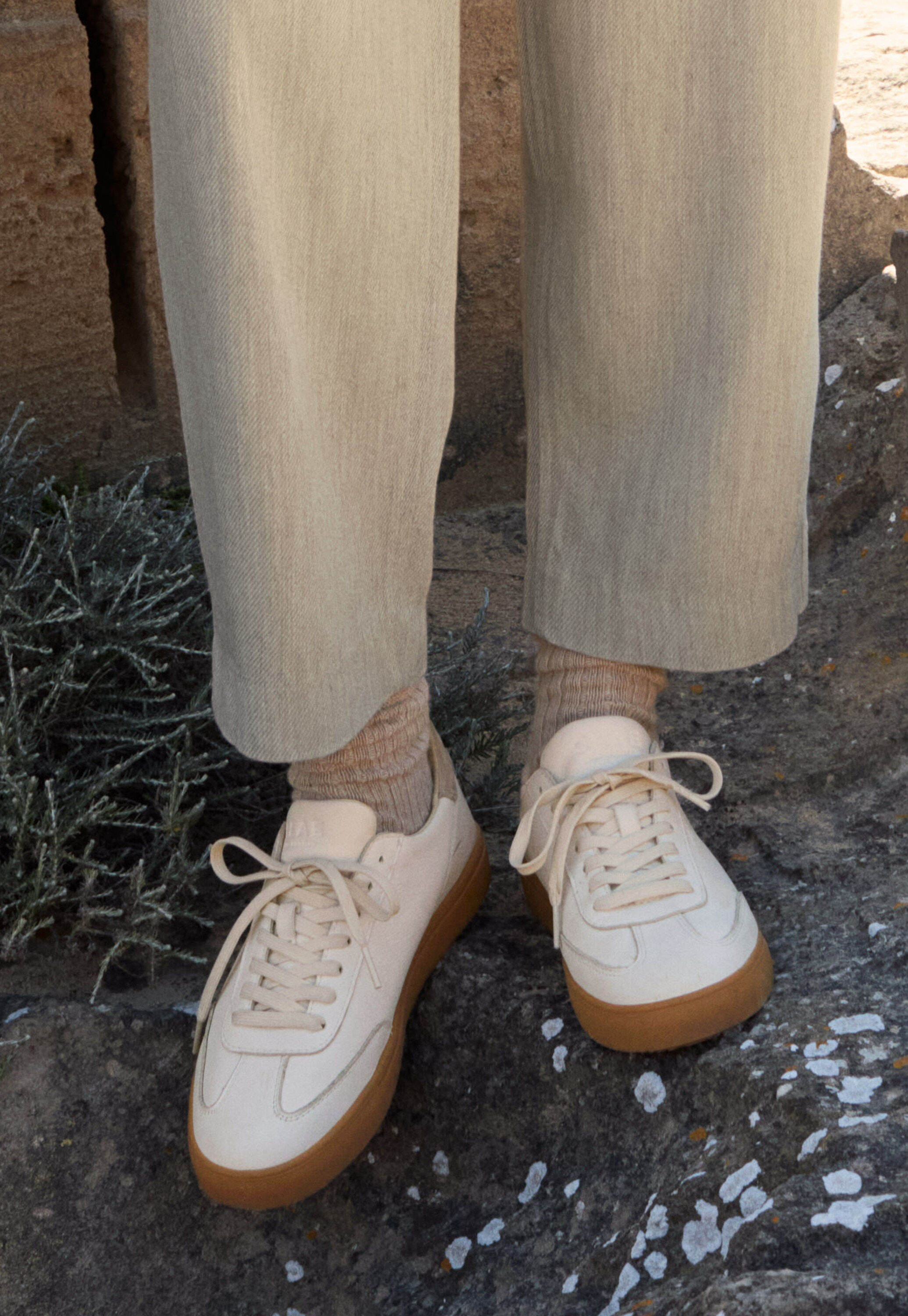 Ribbed socks