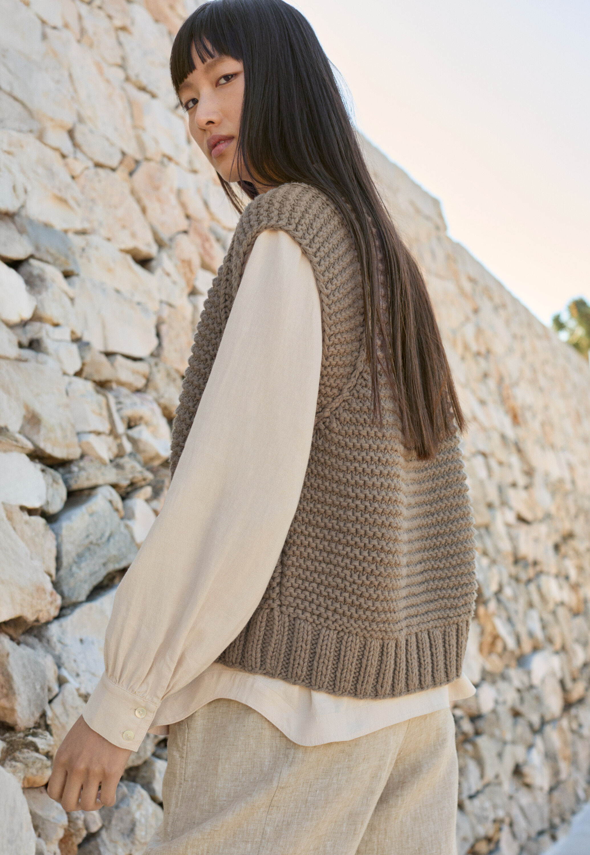 Knitted jacket