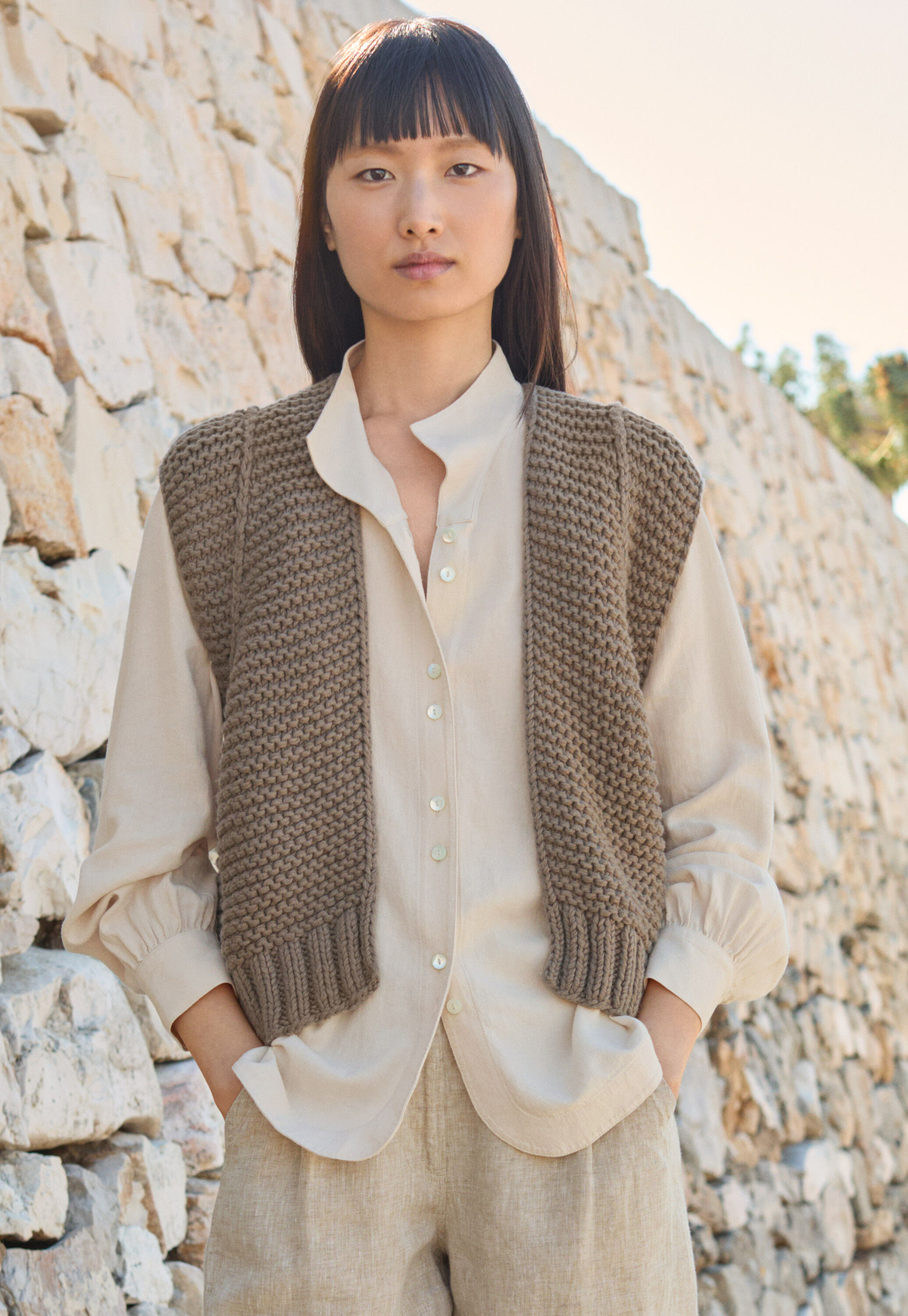 Knitted jacket