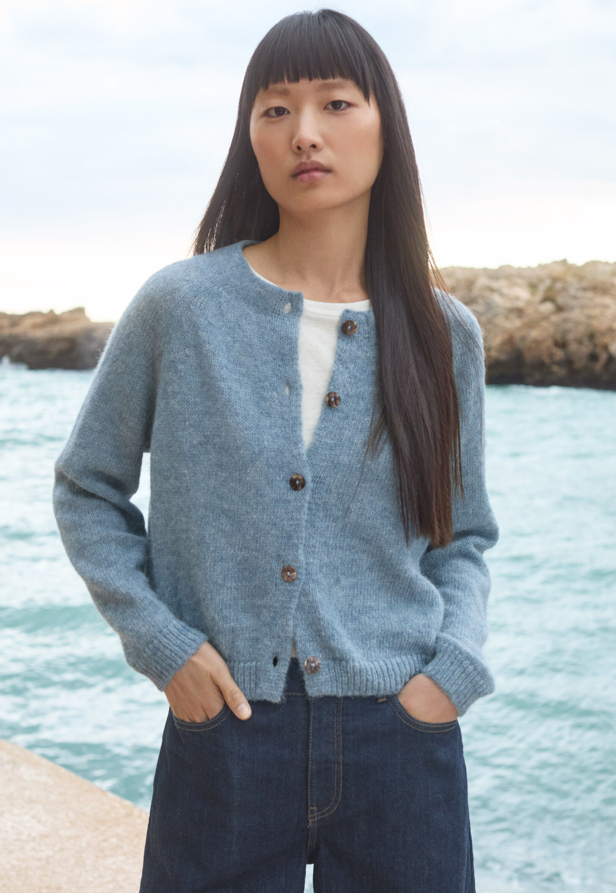 Round-neck sweater